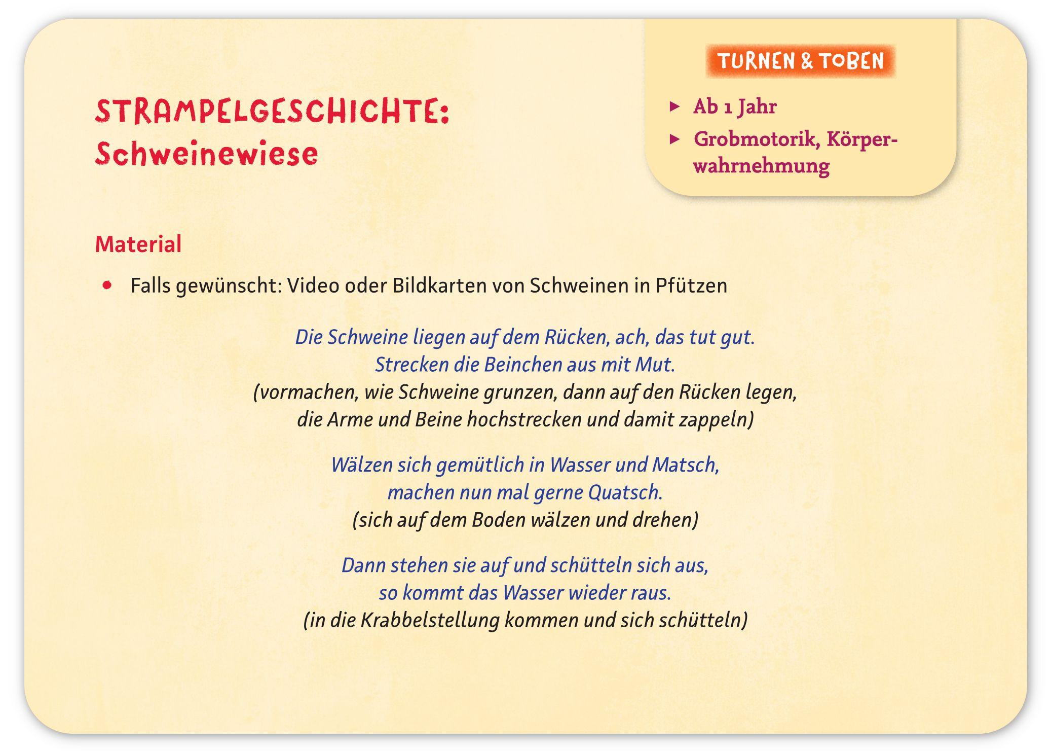 Beispielinhalt (Bild) Gute-Laune-Ideen für den Morgenkreis in der Krippe