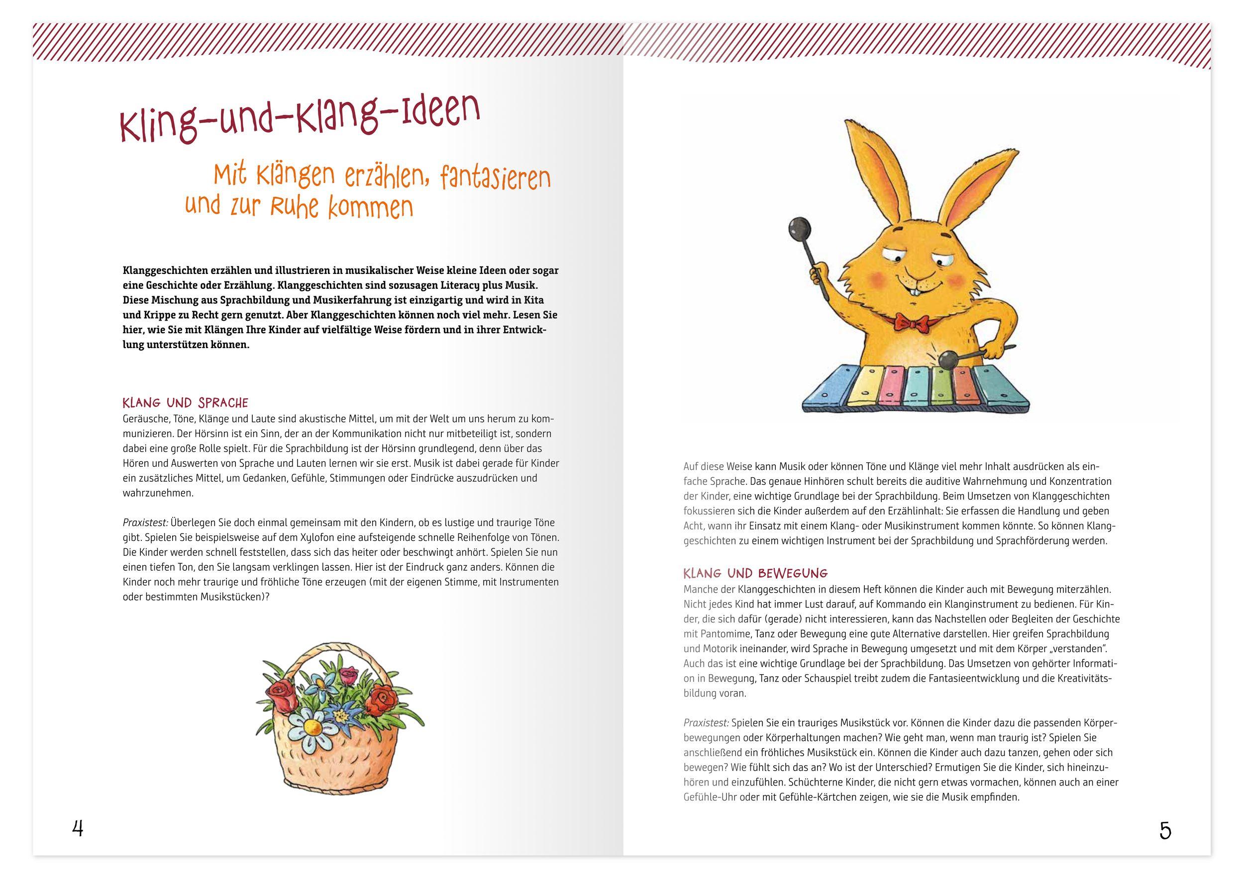 Beispielinhalt (Bild) Klimperkleine Klanggeschichten