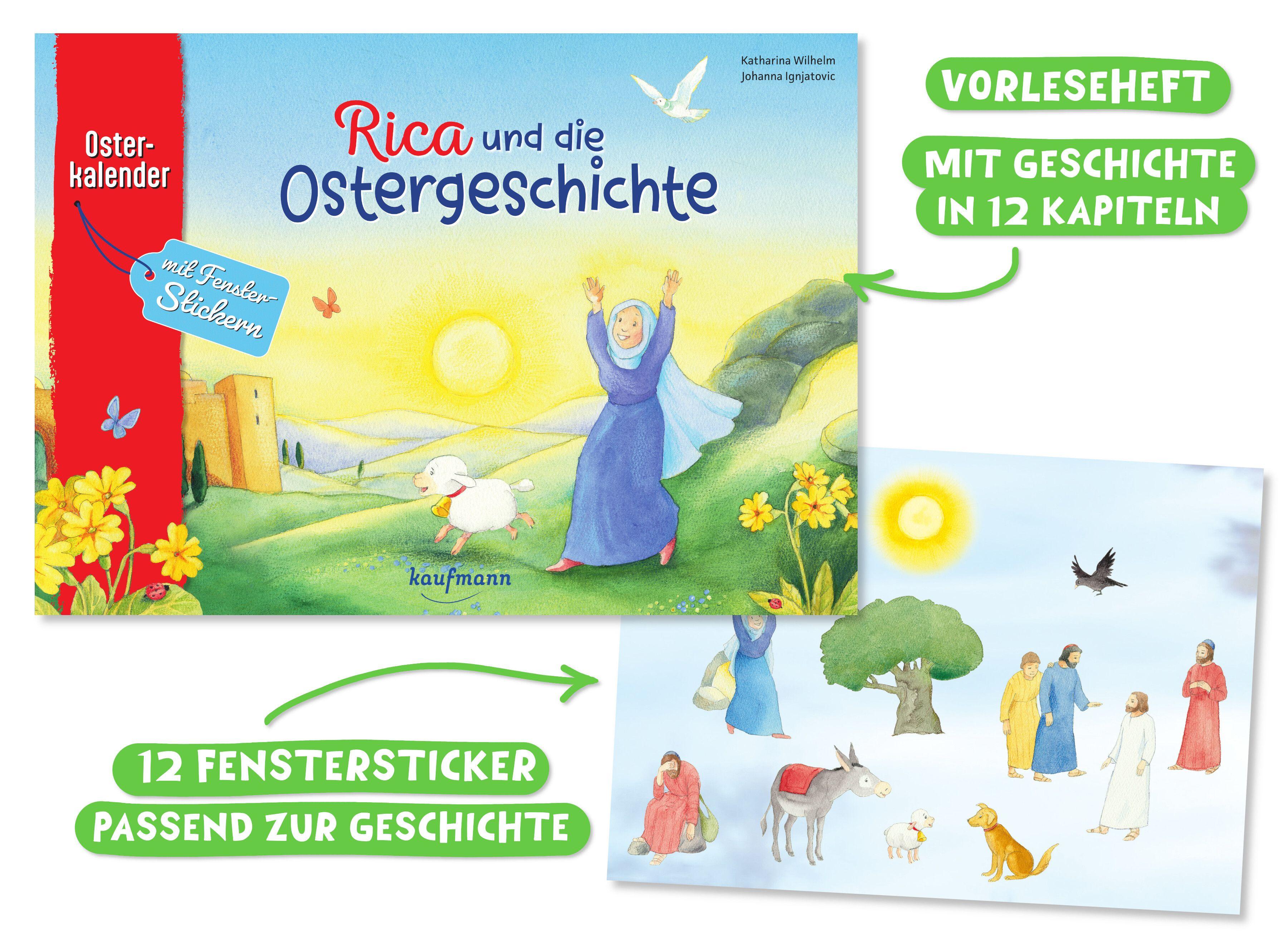Beispielinhalt (Bild) Rica und die Ostergeschichte