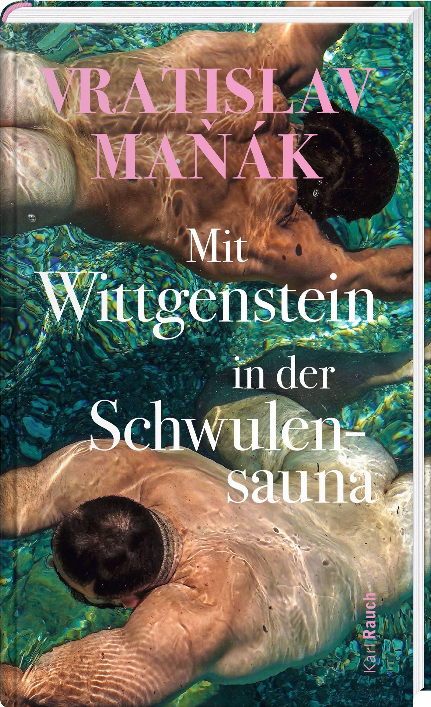 Vorderes Coverbild Mit Wittgenstein in der Schwulensauna