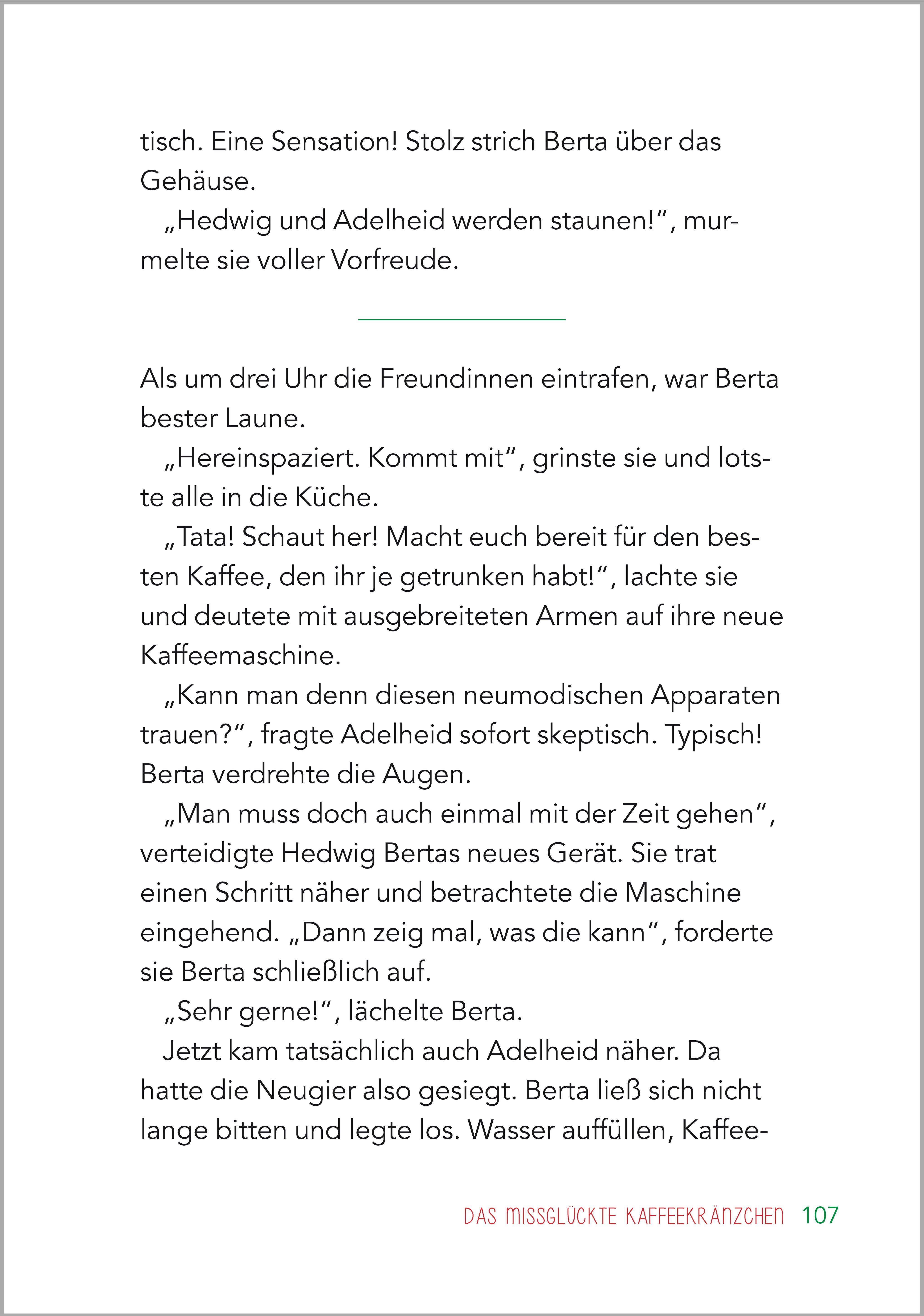 Beispielinhalt (Bild) Schmunzelgeschichten