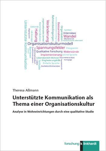 Vorderes Coverbild Unterstützte Kommunikation als Thema einer Organisationskultur