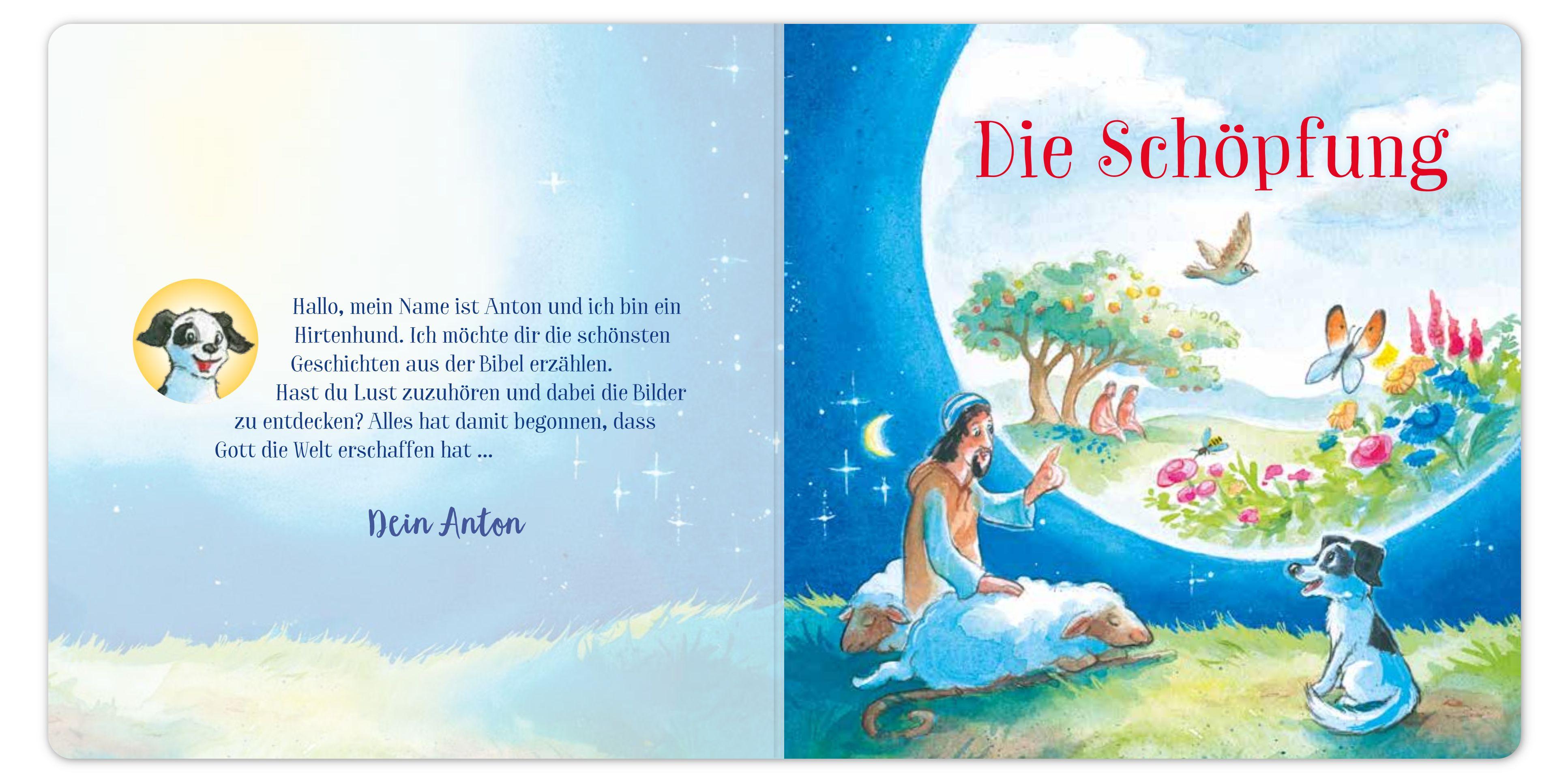 Beispielinhalt (Bild) Meine liebste Taufbibel