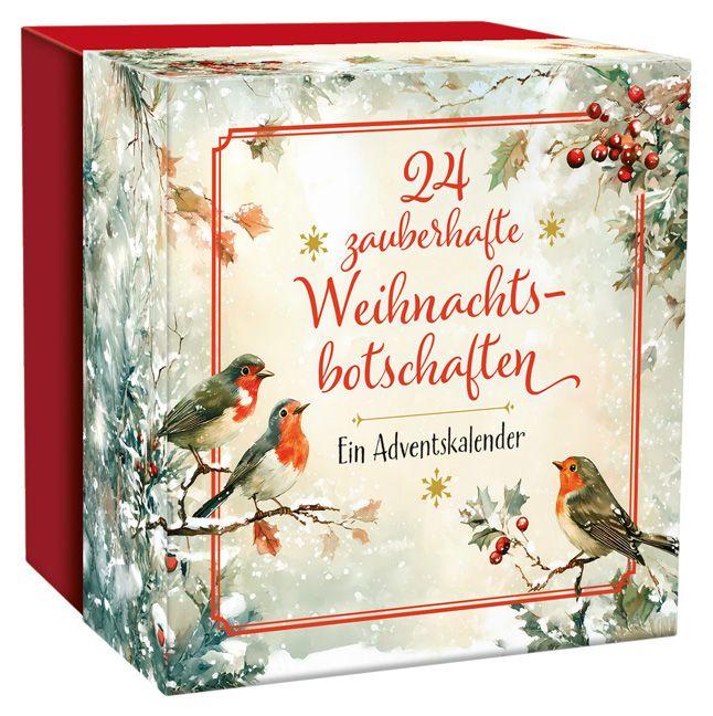 Vorderes Coverbild 24 zauberhafte Weihnachtsbotschaften