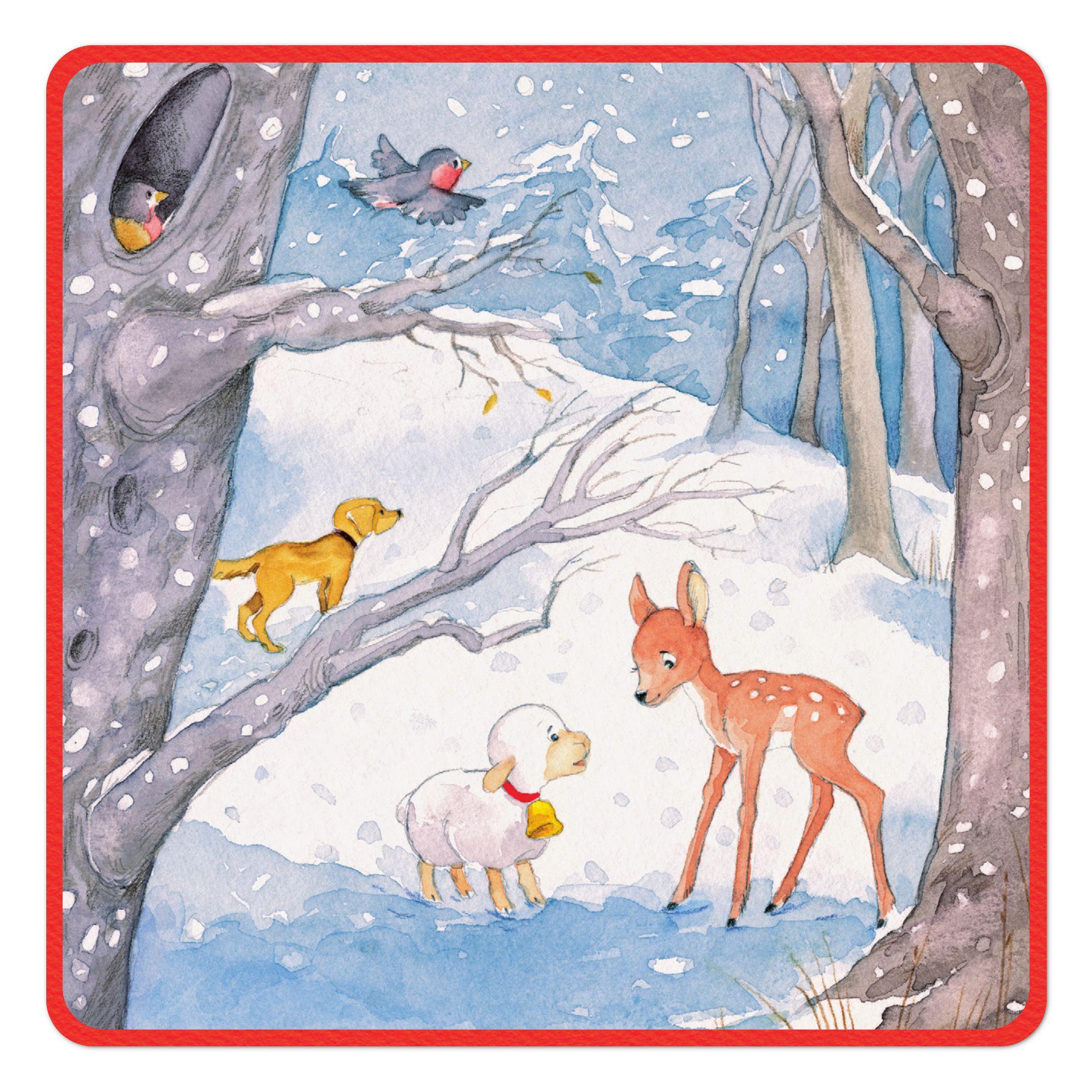 Beispielinhalt (Bild) Frohe Weihnachten, Rica!