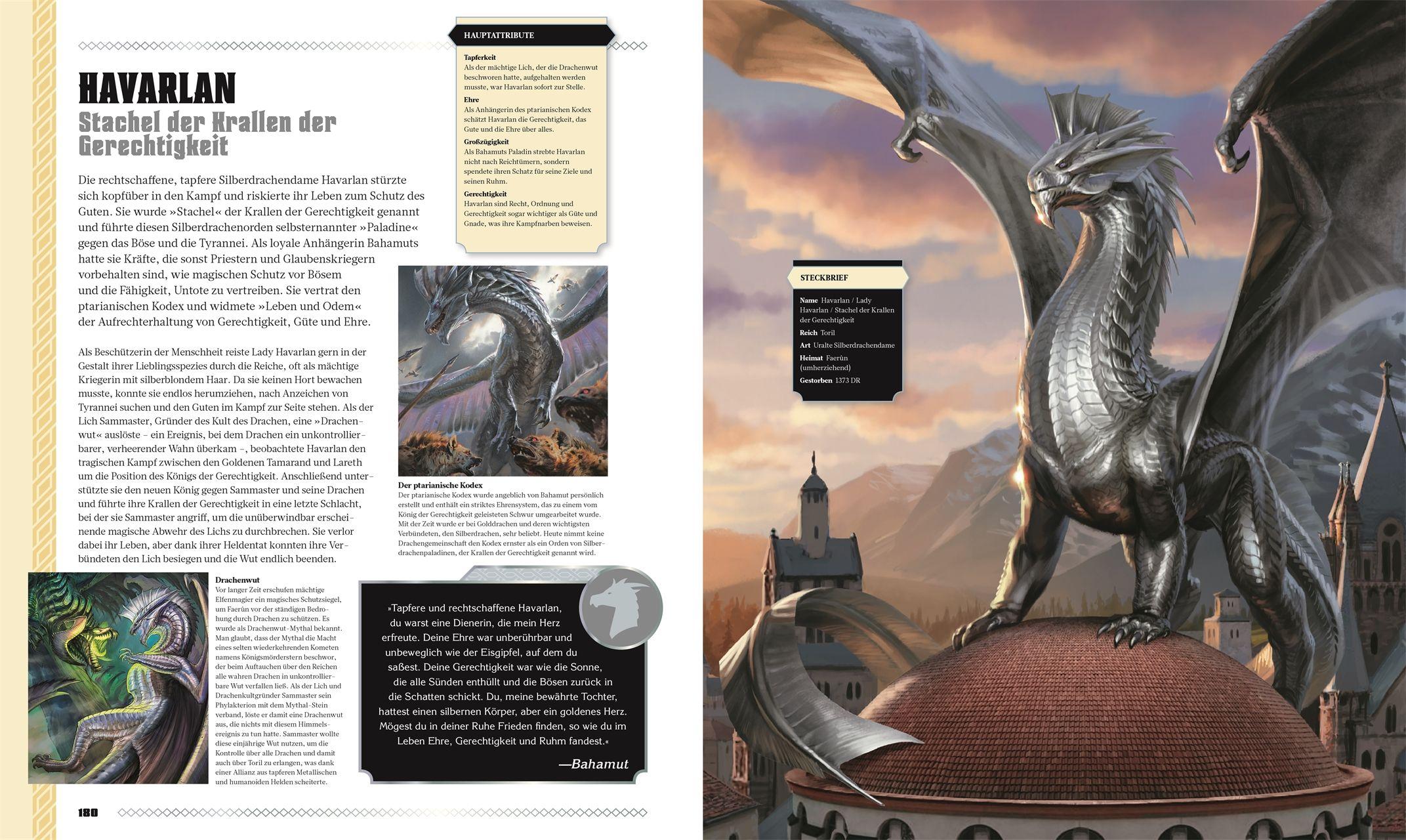 Beispielinhalt (Bild) Dungeons & Dragons Das Buch der Drachen