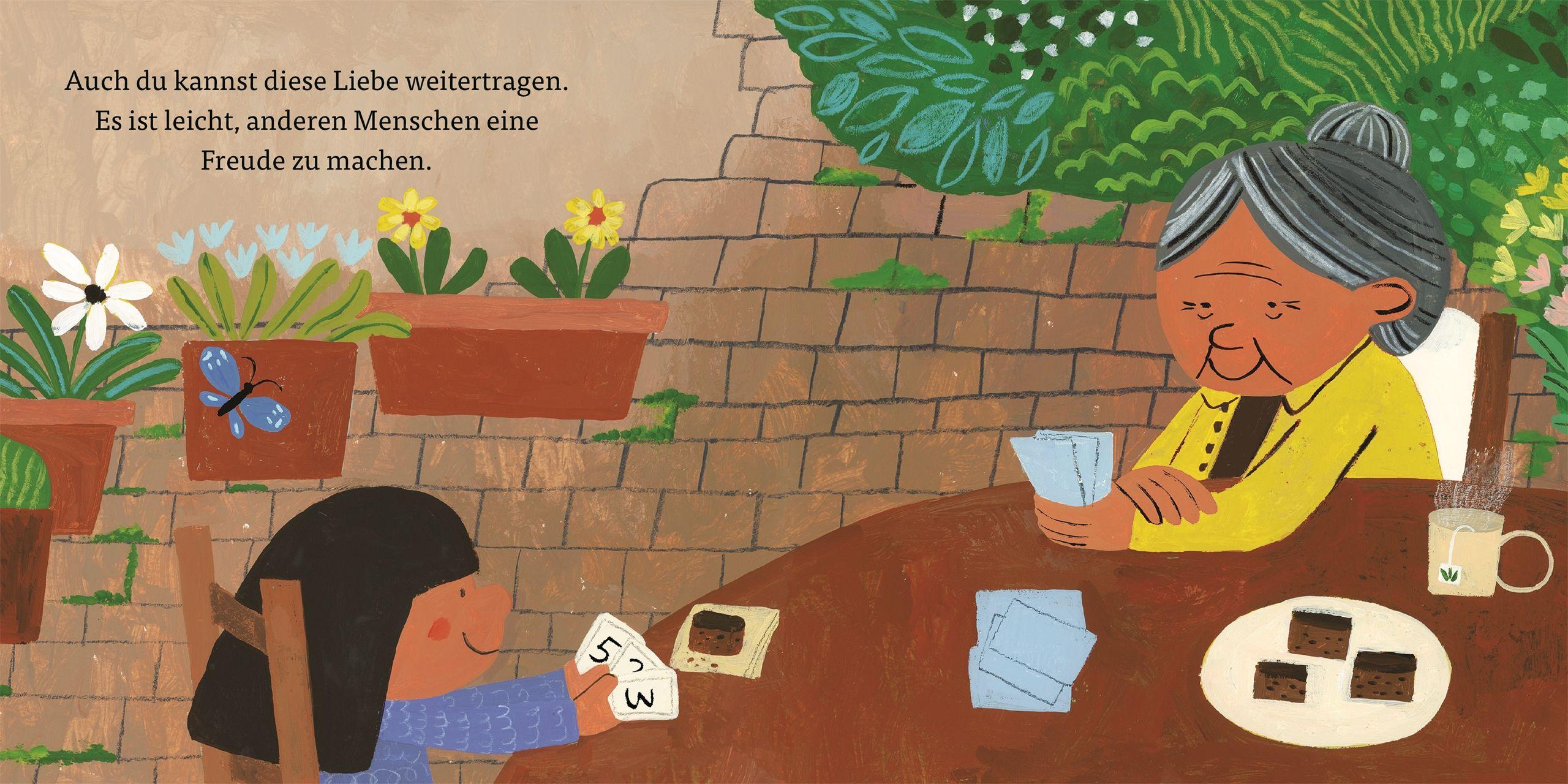 Beispielinhalt (Bild) Meditation für Kinder. Mit Freude helfen