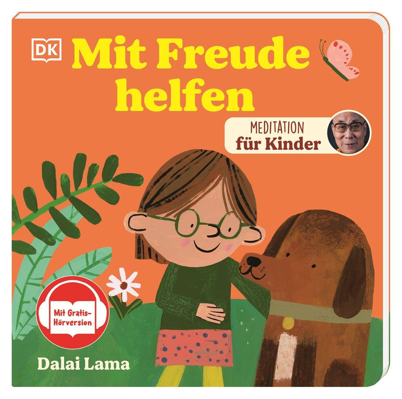 Vorderes Coverbild Meditation für Kinder. Mit Freude helfen