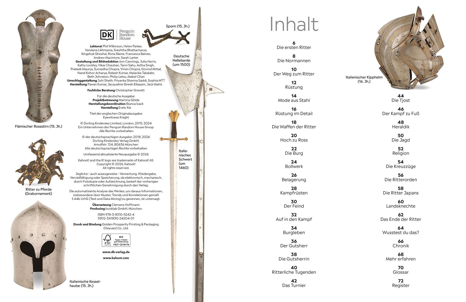 Beispielinhalt (Bild) memo Wissen. Ritter