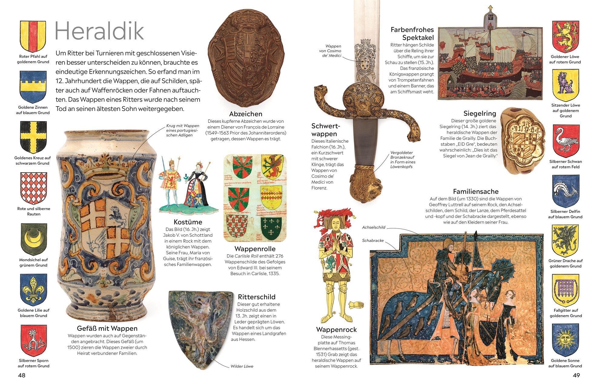 Beispielinhalt (Bild) memo Wissen. Ritter