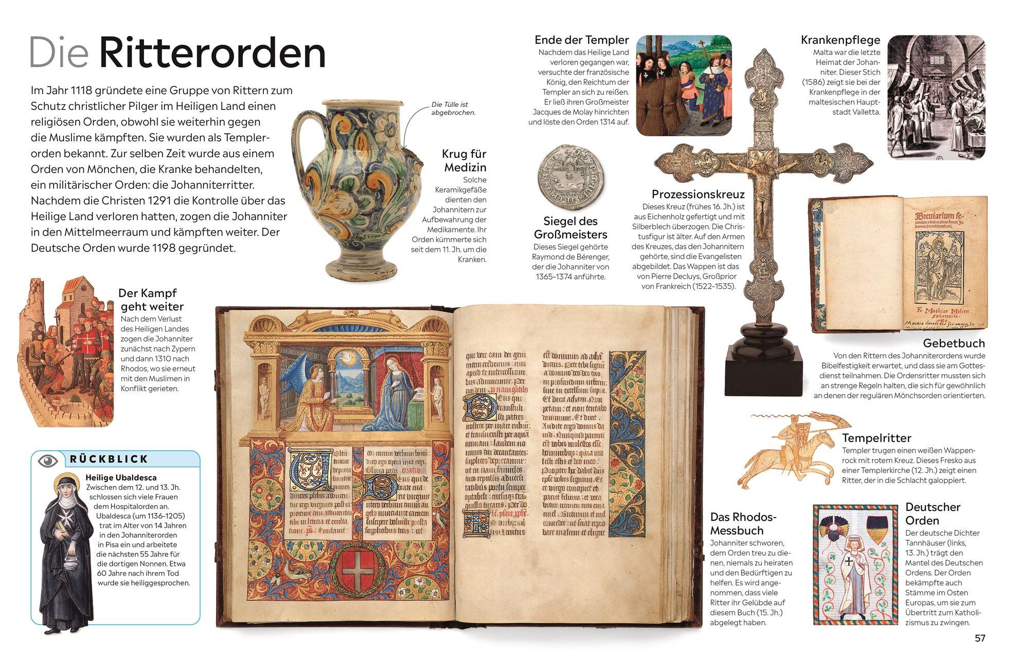 Beispielinhalt (Bild) memo Wissen. Ritter