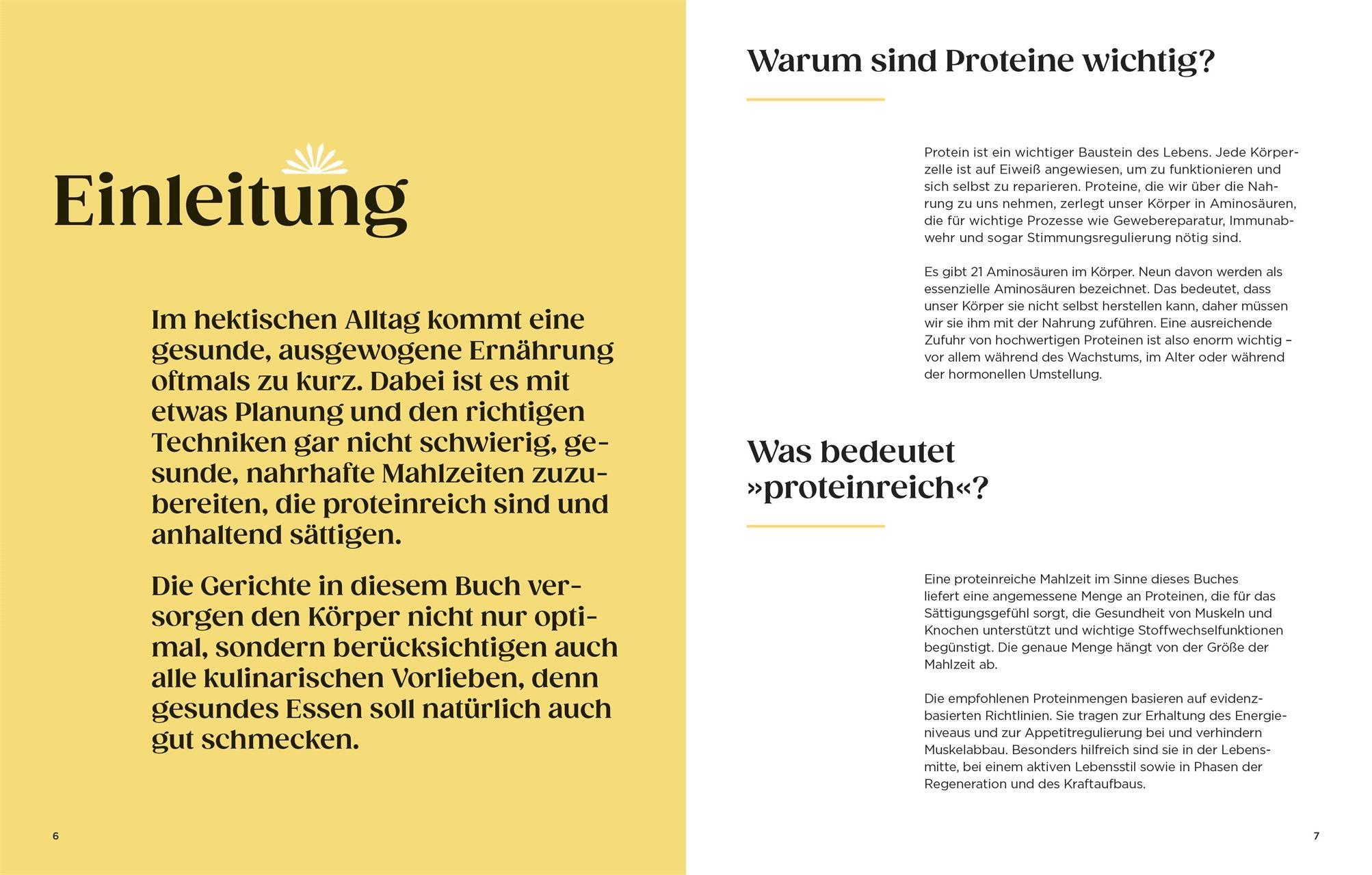 Beispielinhalt (Bild) Healthy Everyday. High Protein ganz natürlich