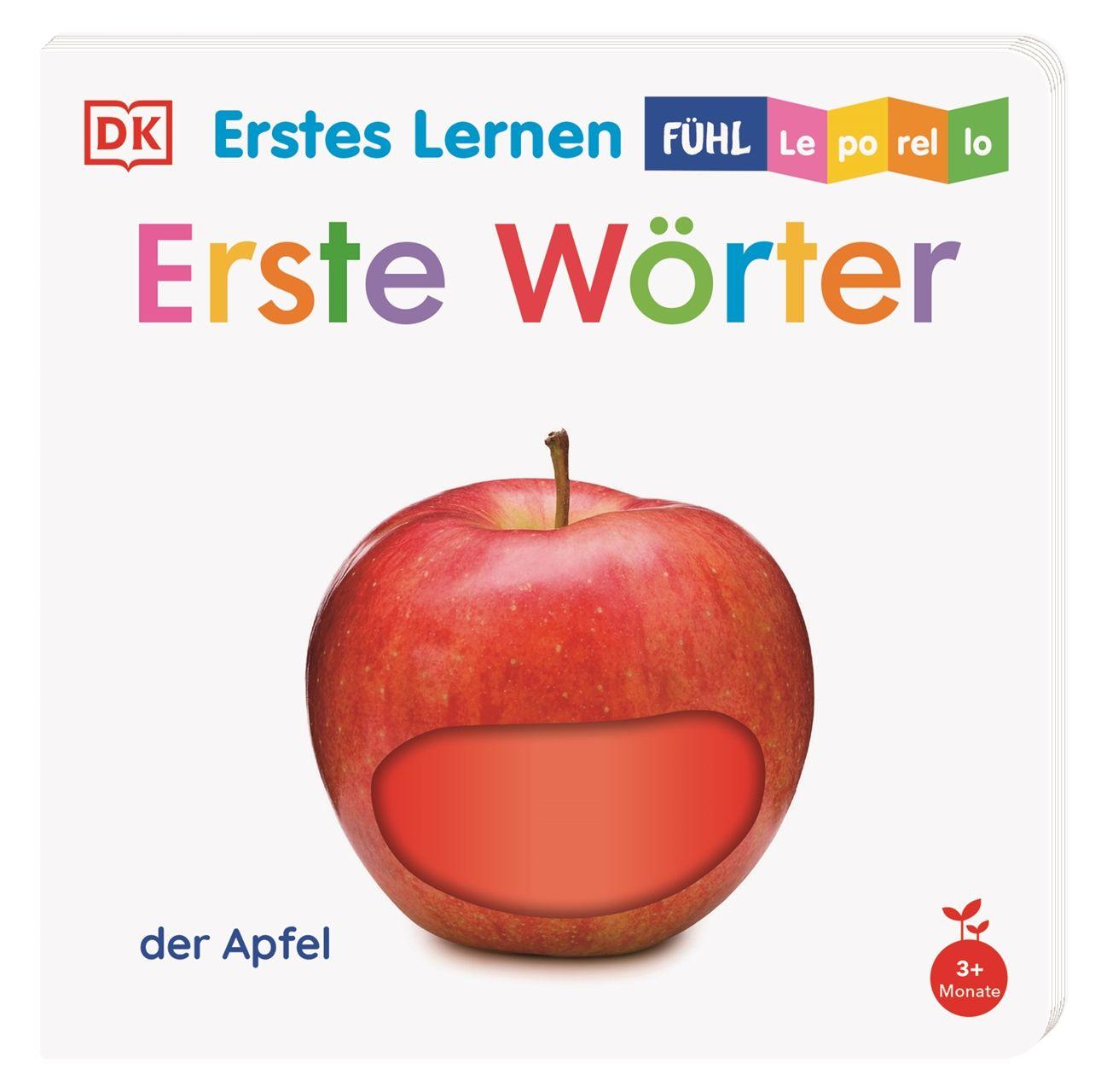 Vorderes Coverbild Erstes Lernen Fühl-Leporello. Erste Wörter