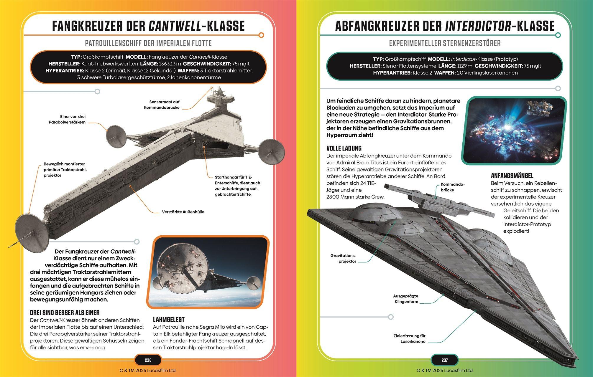 Beispielinhalt (Bild) Star Wars Lexikon der Raumschiffe und Fahrzeuge