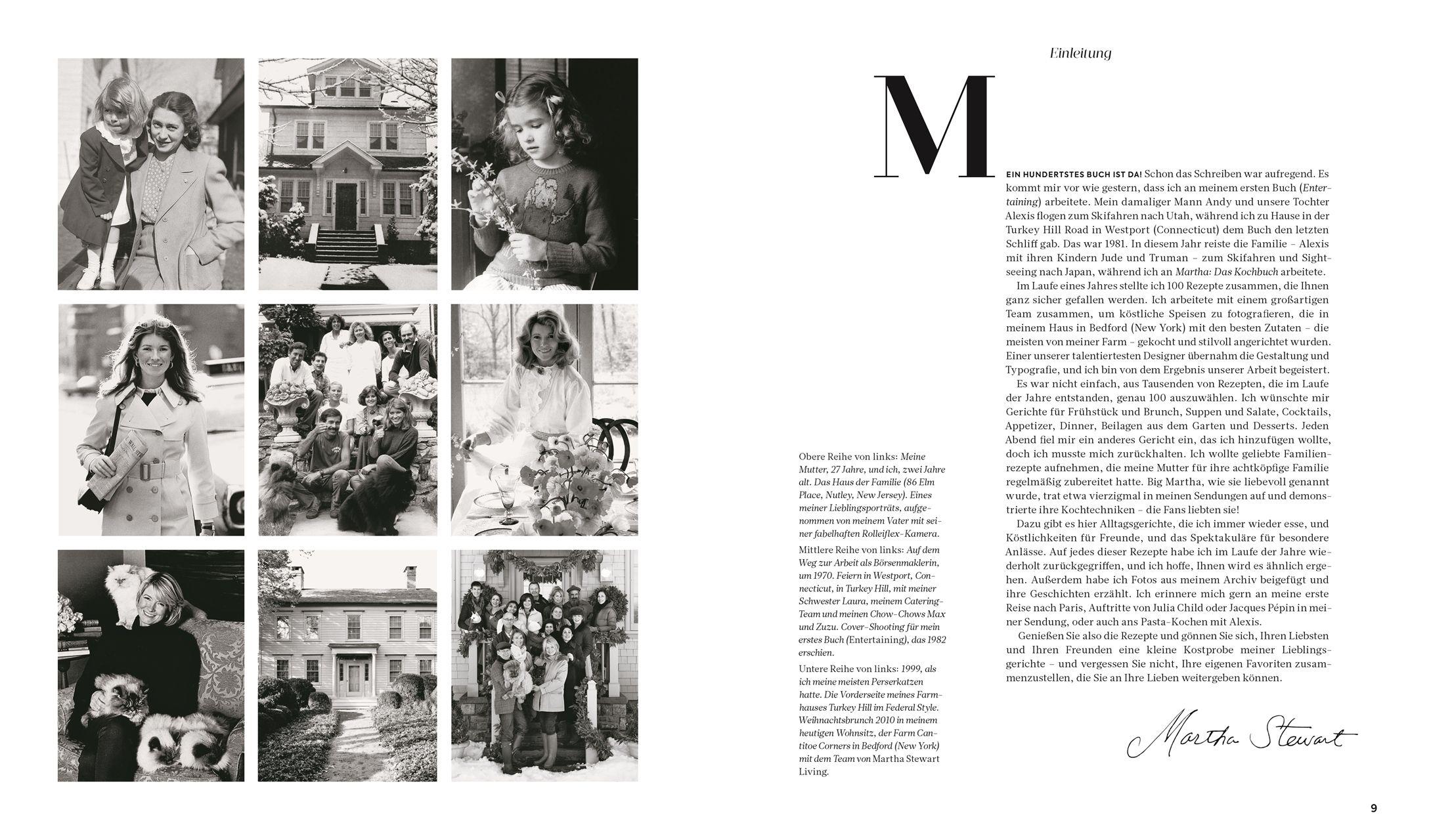 Beispielinhalt (Bild) Martha. Das Kochbuch