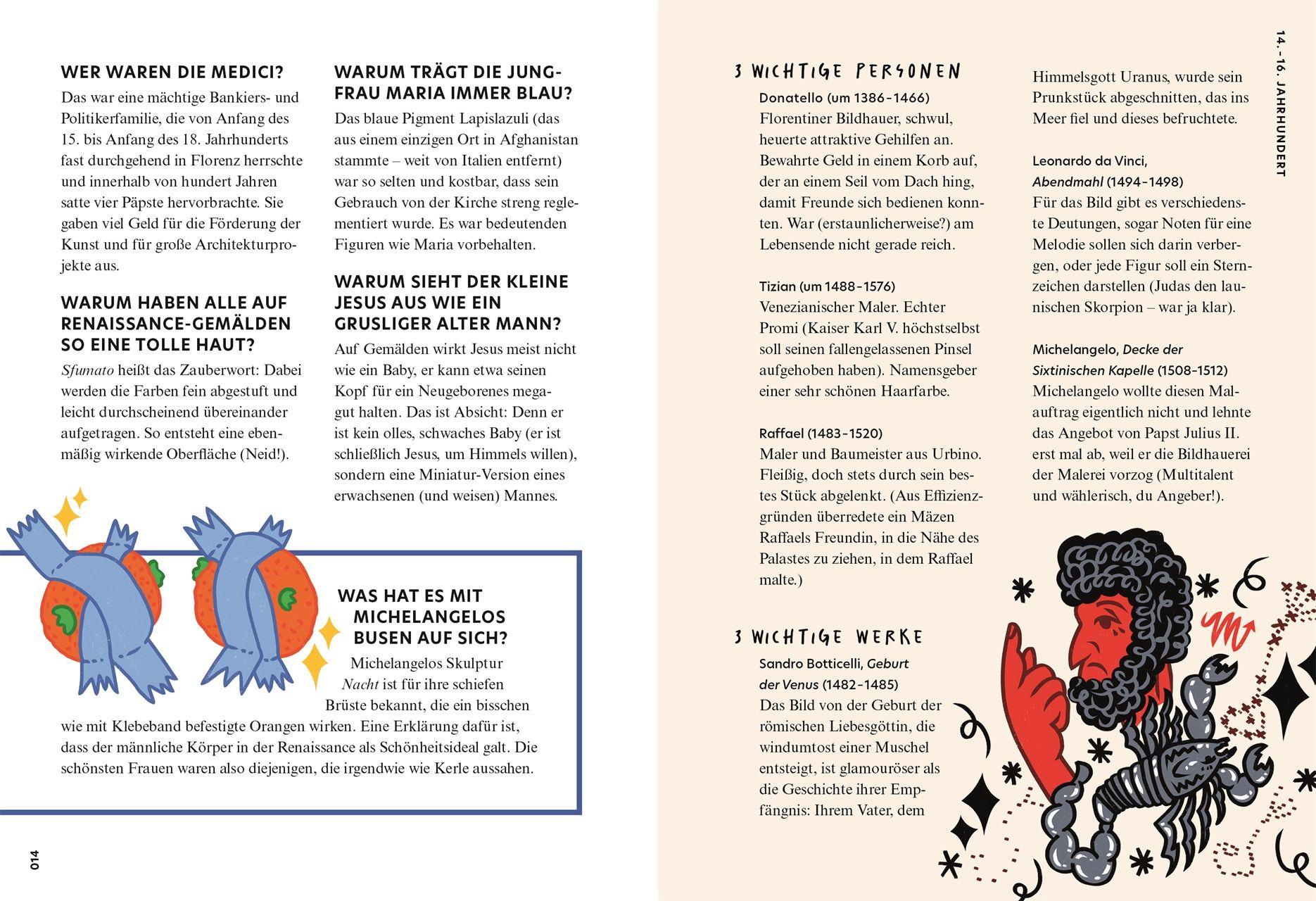 Beispielinhalt (Bild) Kunst. Punkt. Ende