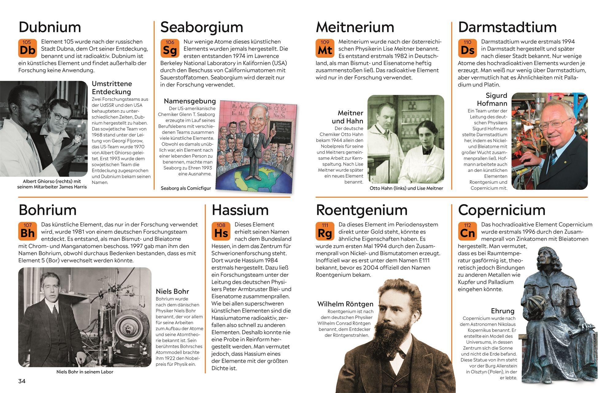 Beispielinhalt (Bild) memo Wissen. Chemische Elemente