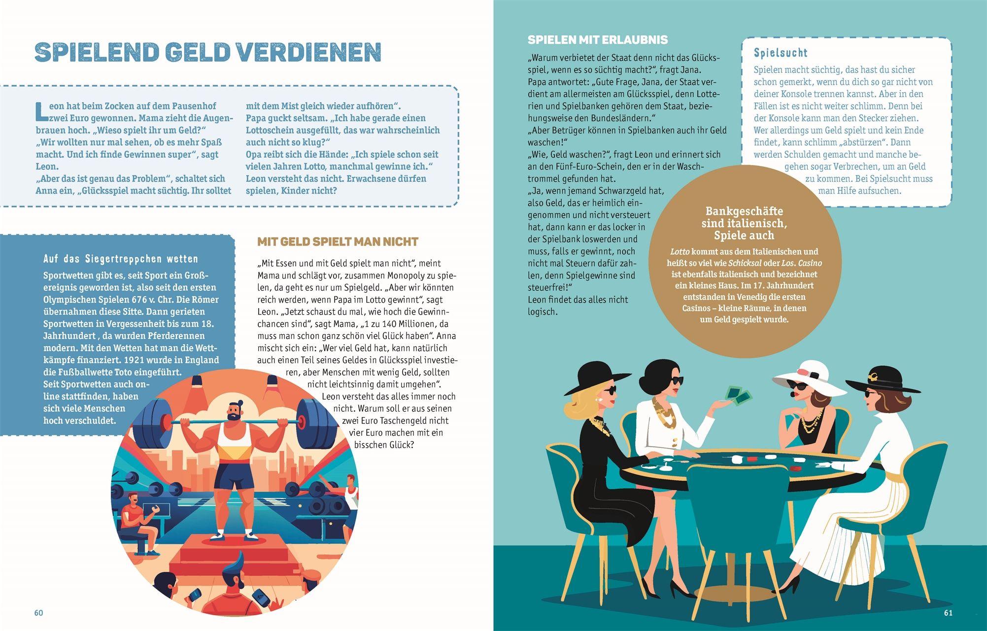 Beispielinhalt (Bild) Geld für Kids erklärt