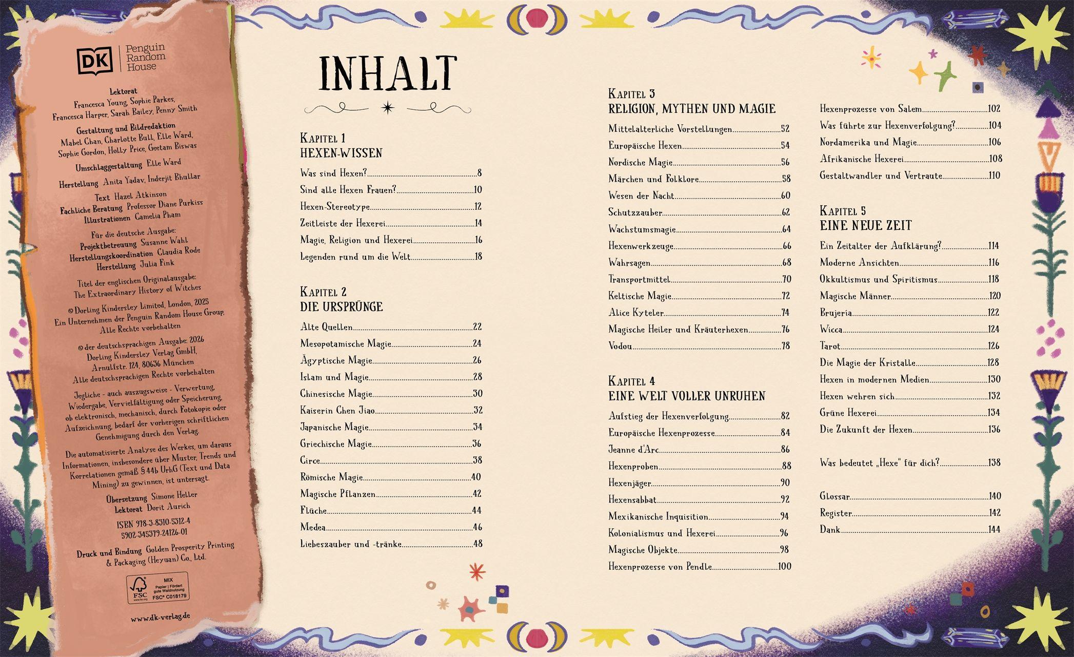 Beispielinhalt (Bild) Die Geschichte der Hexen und magischen Frauen