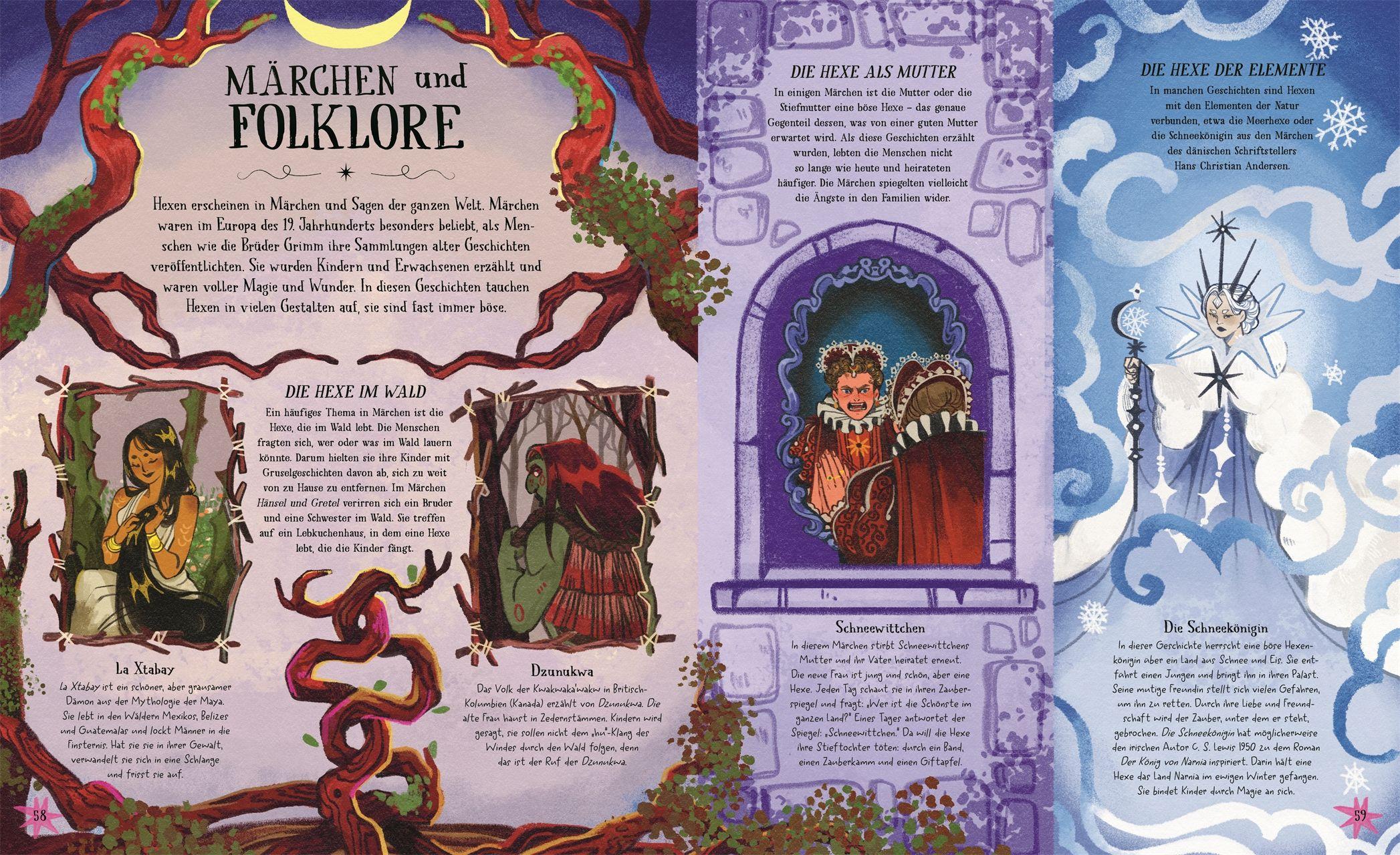 Beispielinhalt (Bild) Die Geschichte der Hexen und magischen Frauen