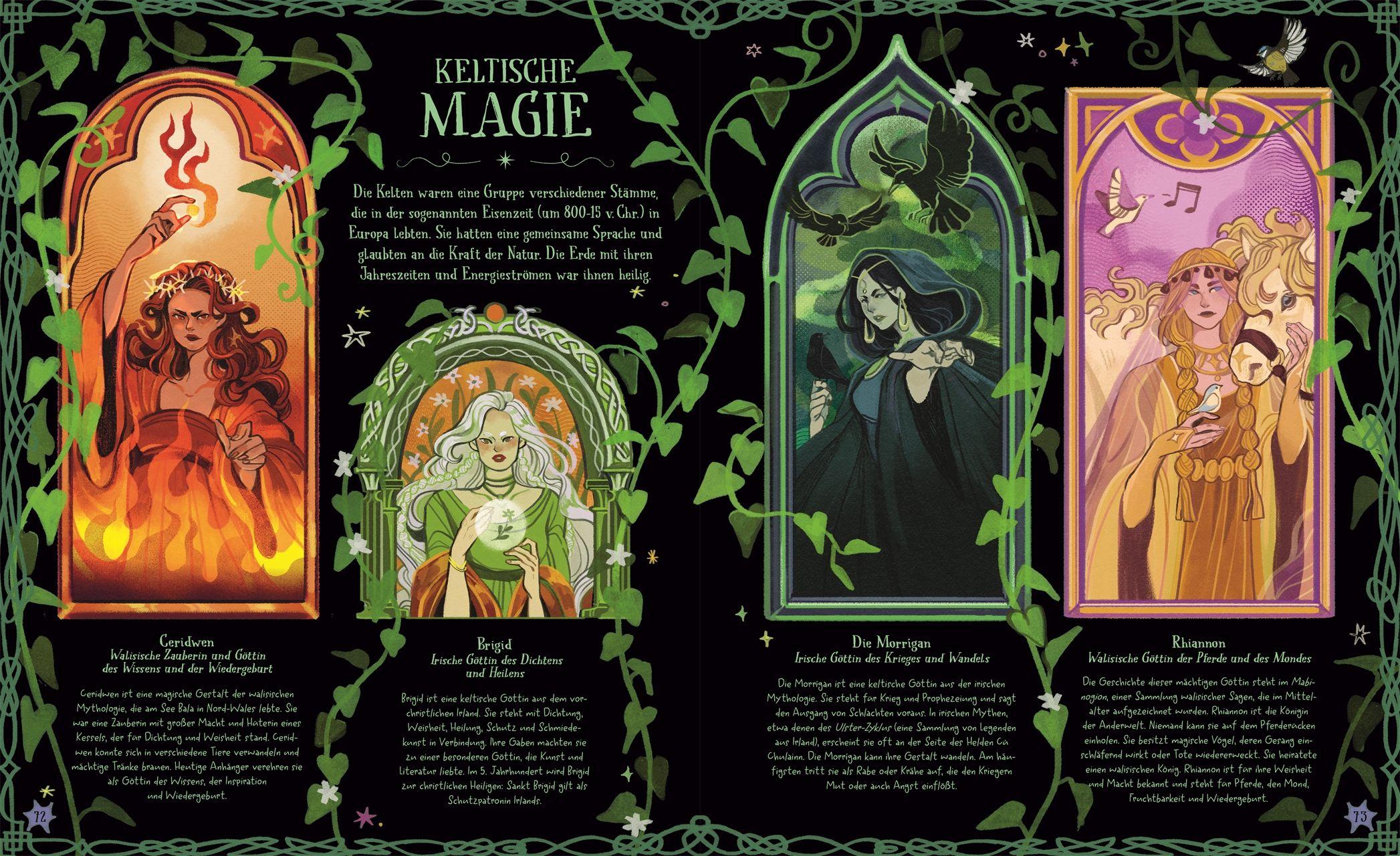 Beispielinhalt (Bild) Die Geschichte der Hexen und magischen Frauen