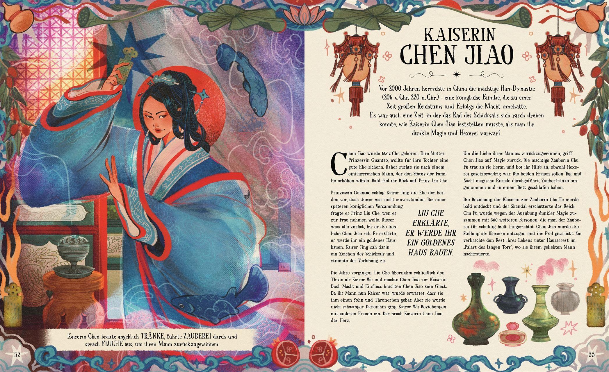 Beispielinhalt (Bild) Die Geschichte der Hexen und magischen Frauen