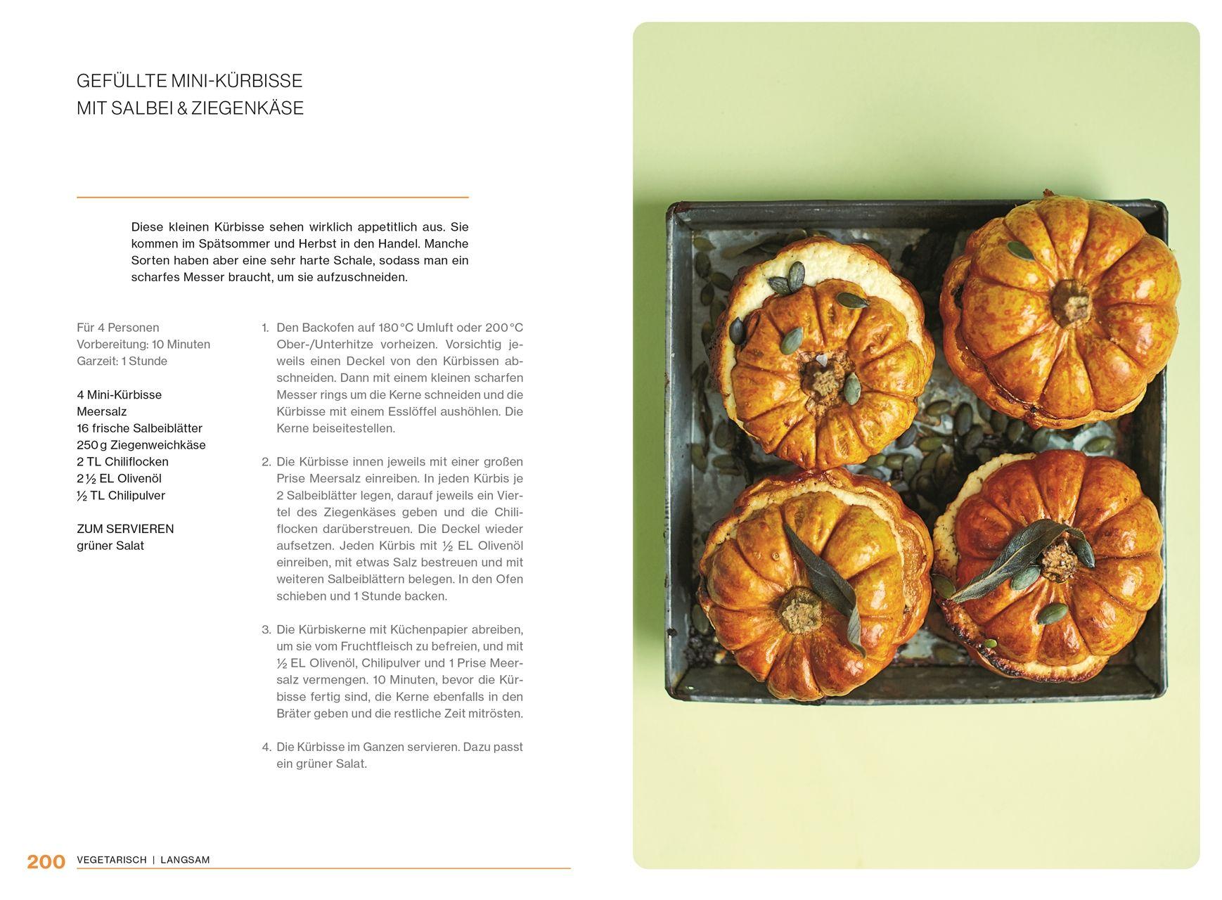 Beispielinhalt (Bild) Ofen Express vegetarisch