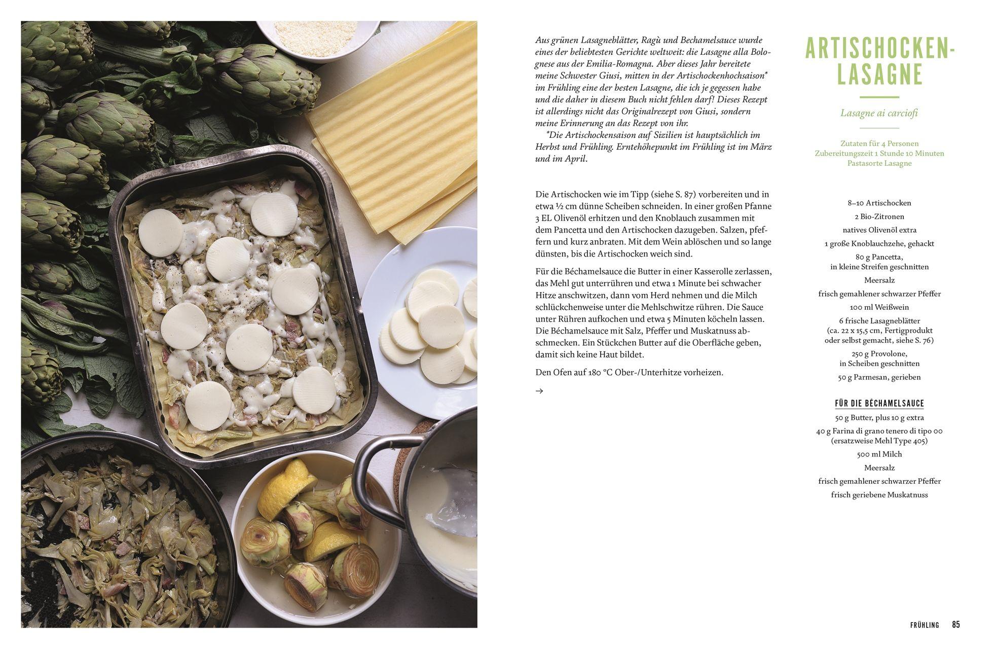 Beispielinhalt (Bild) Pasta & Verdura