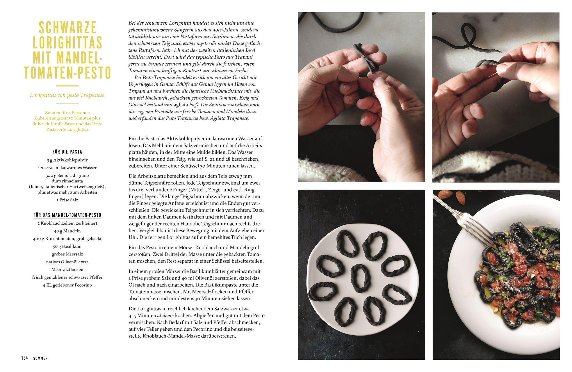 Beispielinhalt (Bild) Pasta & Verdura