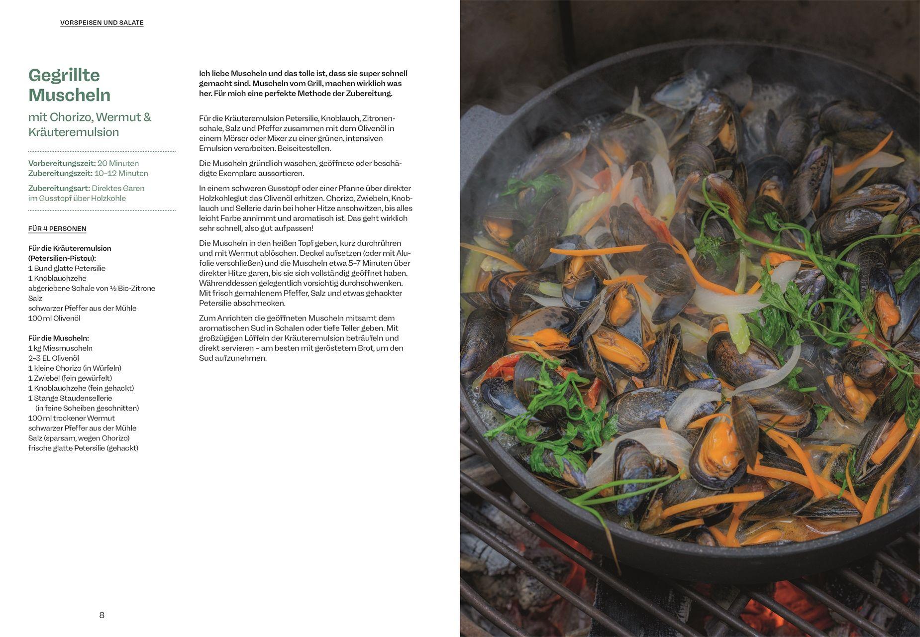 Beispielinhalt (Bild) Fire & Dine