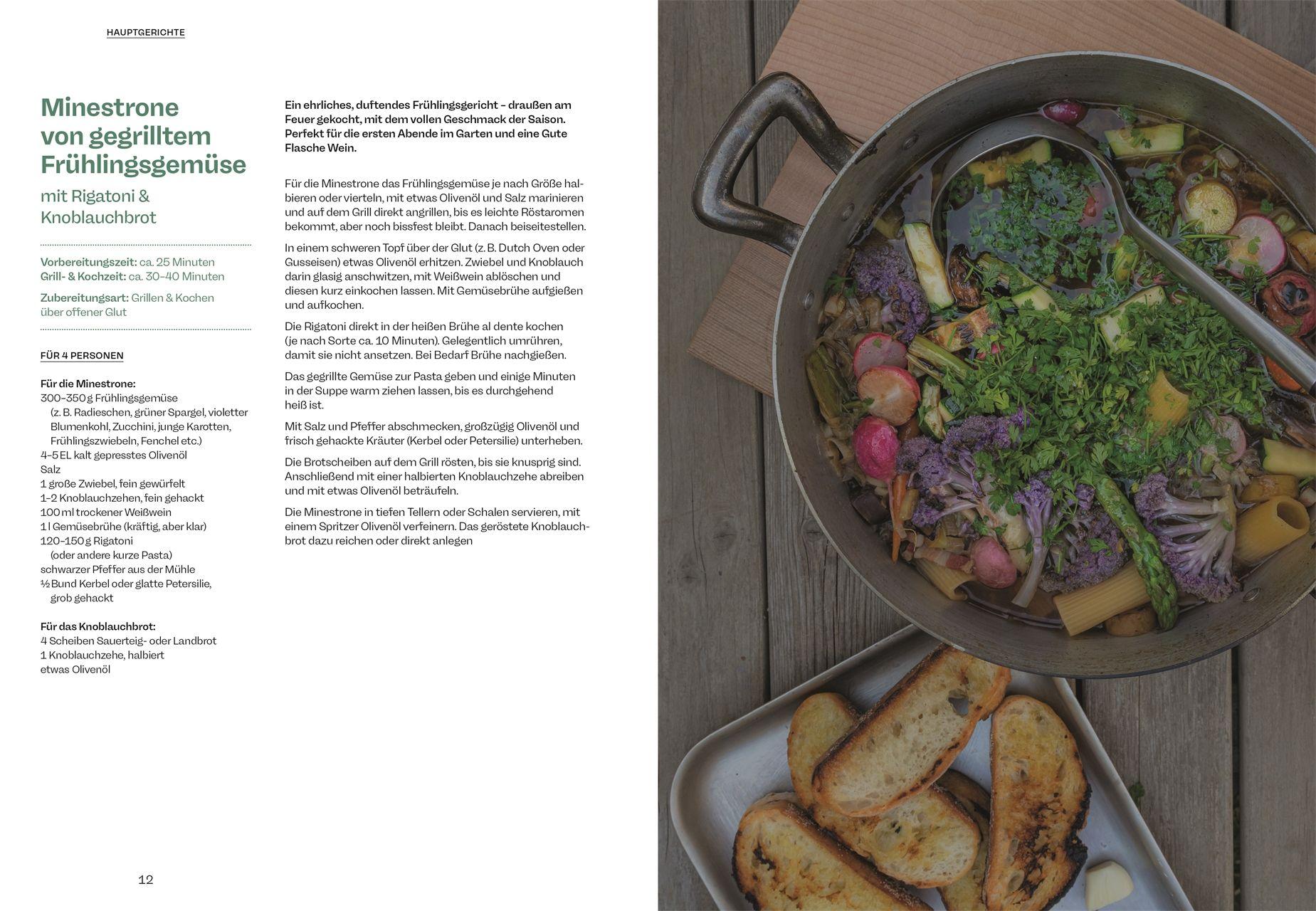 Beispielinhalt (Bild) Fire & Dine