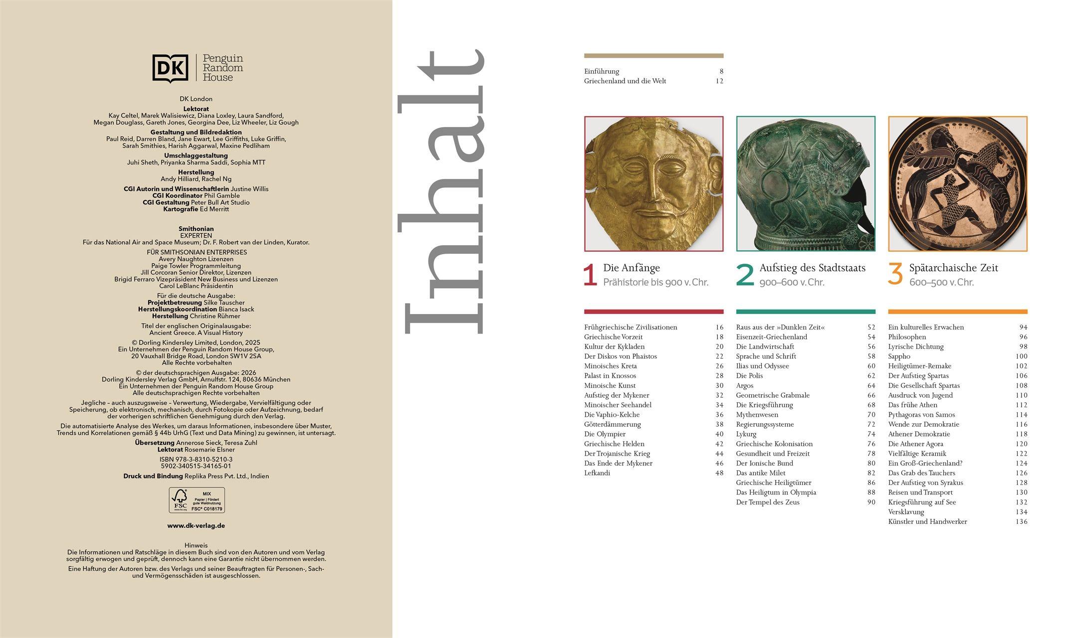 Beispielinhalt (Bild) Das alte Griechenland