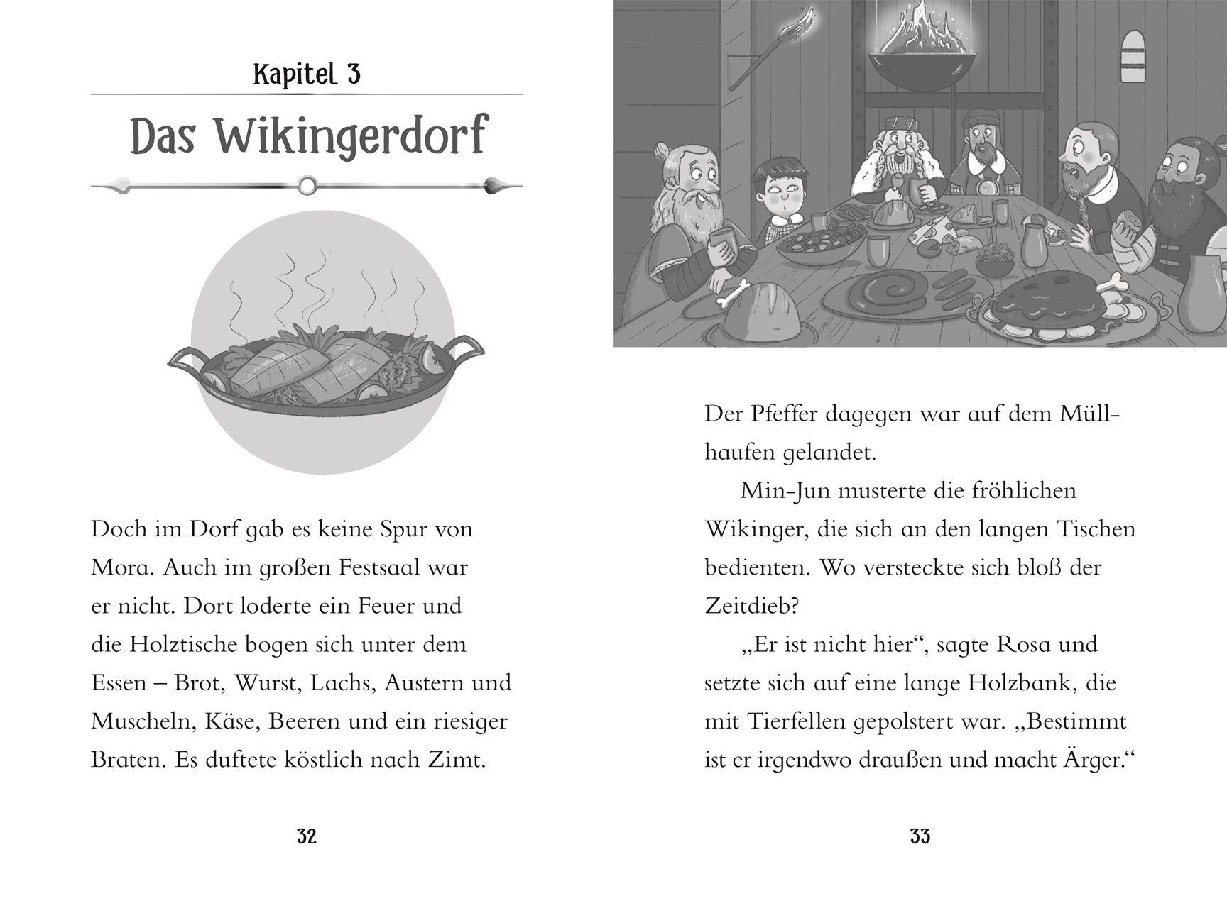 Beispielinhalt (Bild) Die Zeit-Agenten 7. Krawall unter Wikingern