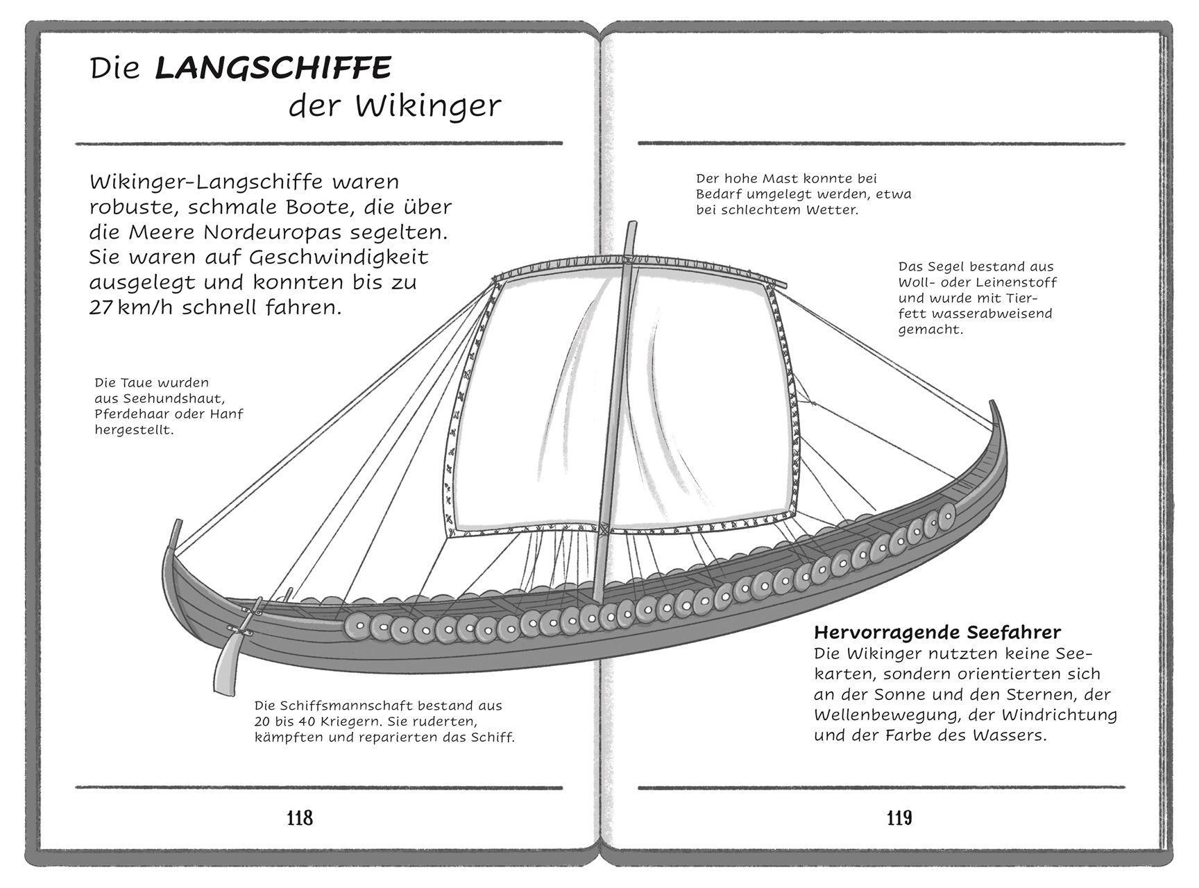 Beispielinhalt (Bild) Die Zeit-Agenten 7. Krawall unter Wikingern