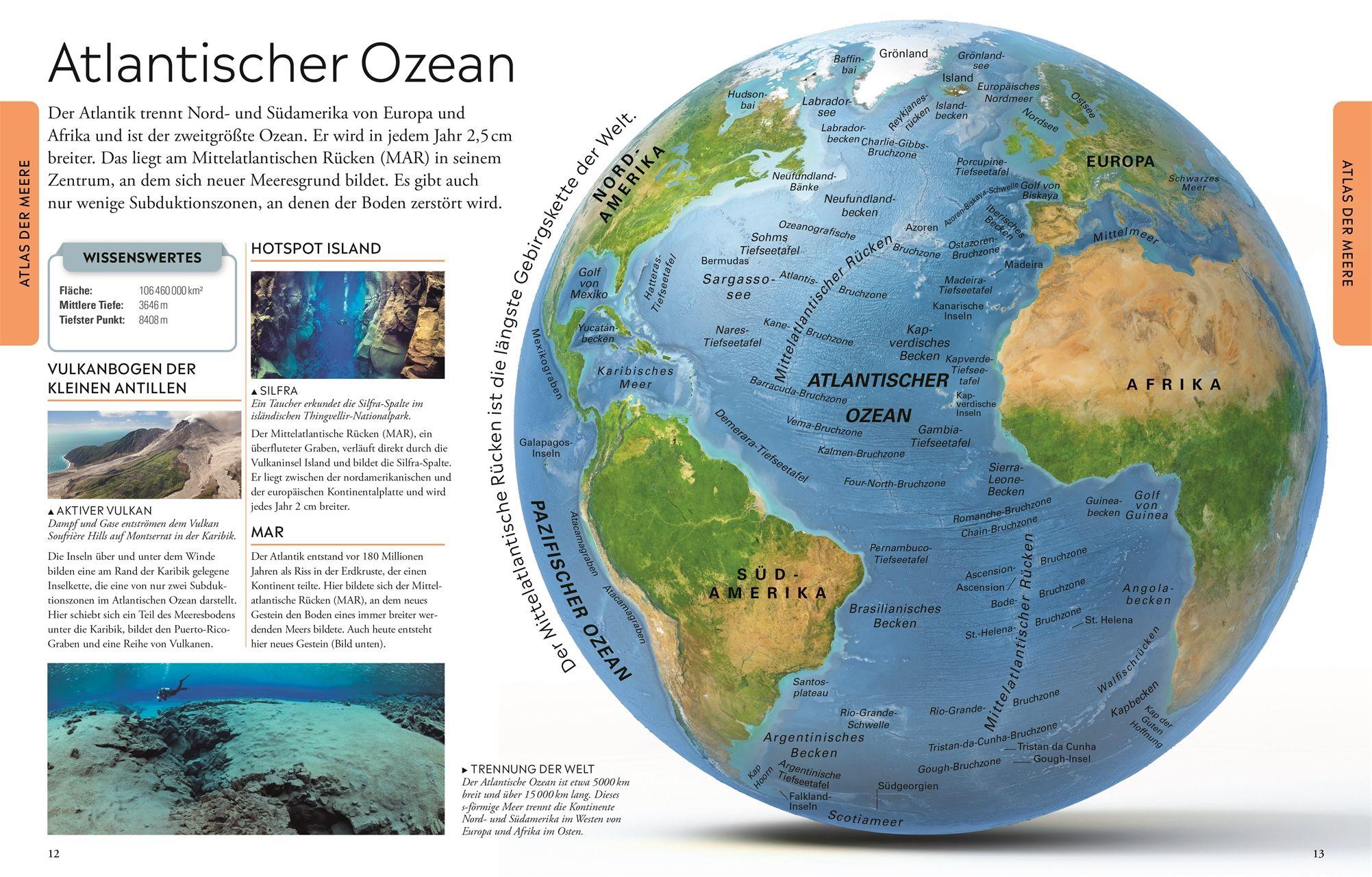 Beispielinhalt (Bild) Wissen für clevere Kids. Ozeane für clevere Kids