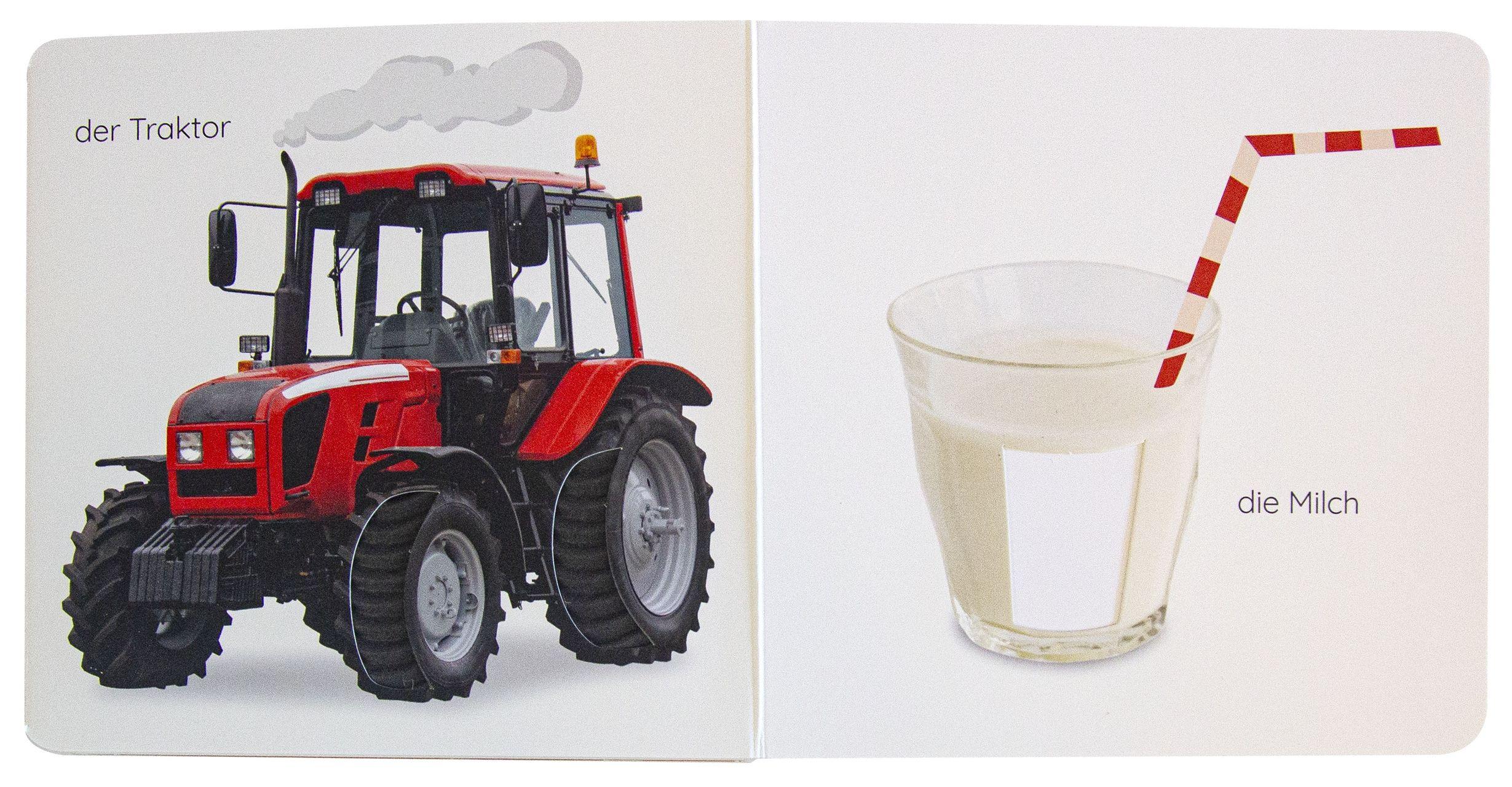 Beispielinhalt (Bild) Erstes Lernen Fühl-Leporello. Bauernhof