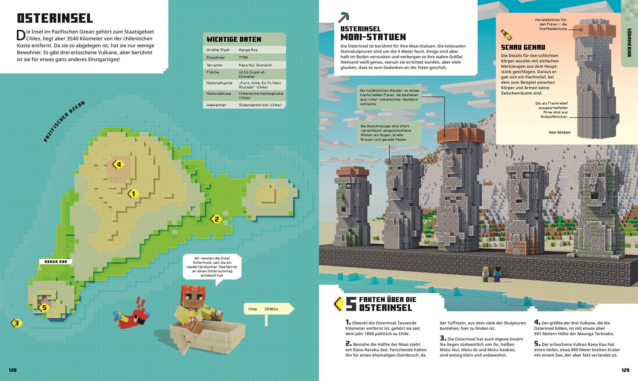 Beispielinhalt (Bild) Minecraft Weltatlas