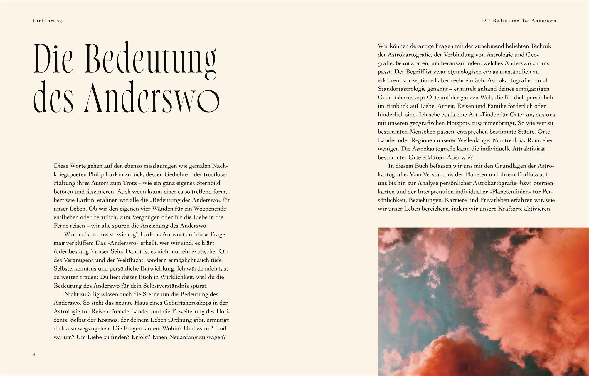 Beispielinhalt (Bild) Astrokartografie - der Wegweiser zu deinen Kraftorten