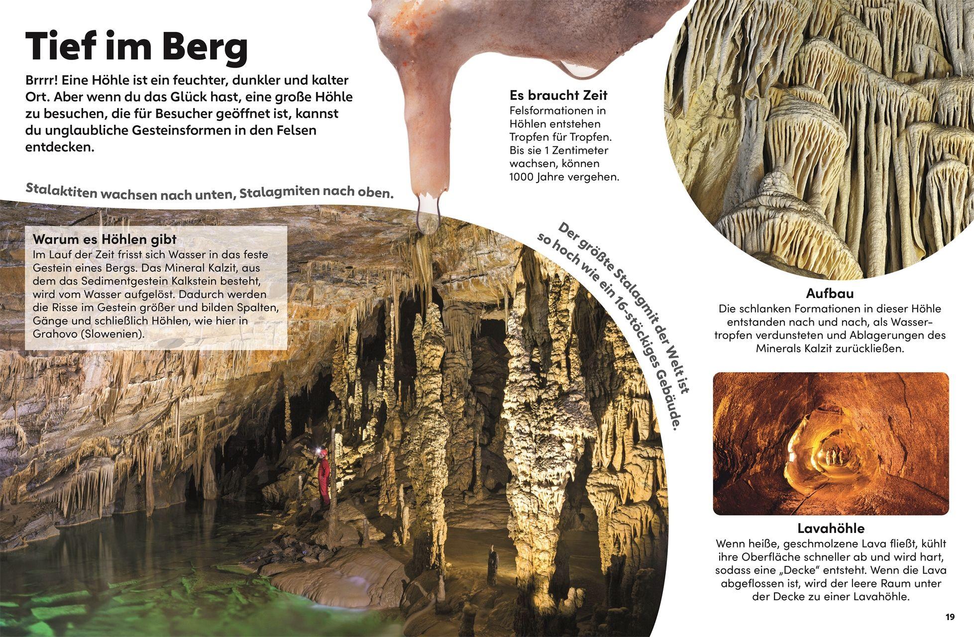 Beispielinhalt (Bild) memo Wissen Kids. Steine und Mineralien