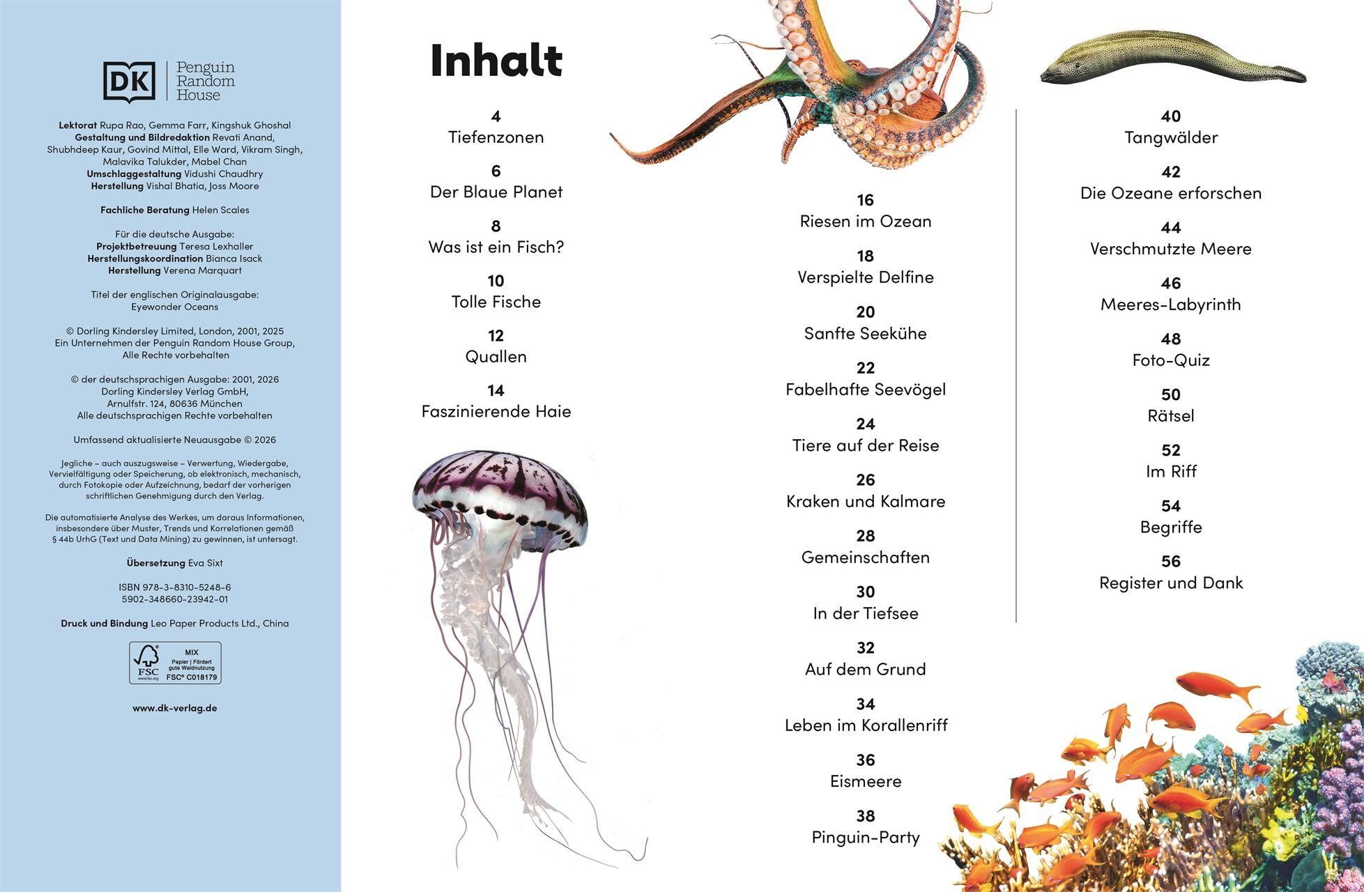 Beispielinhalt (Bild) memo Wissen Kids. Das Meer