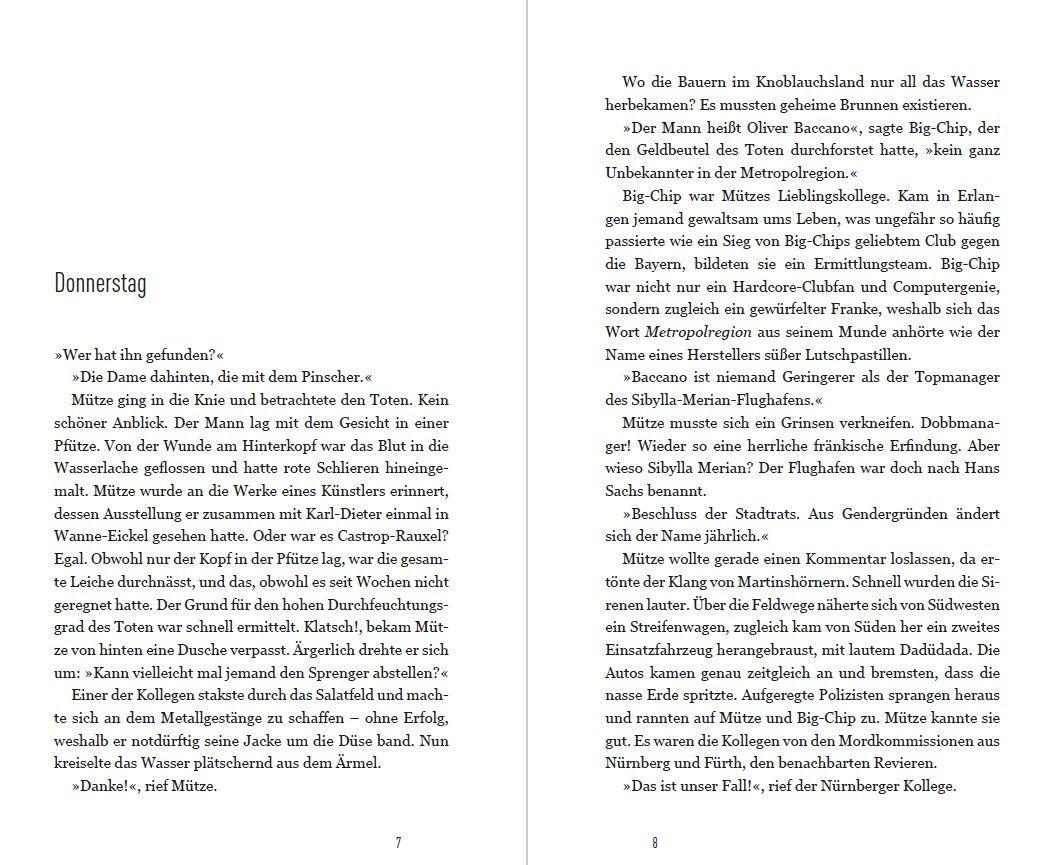 Beispielinhalt (Bild) Mord im Knoblauchsland