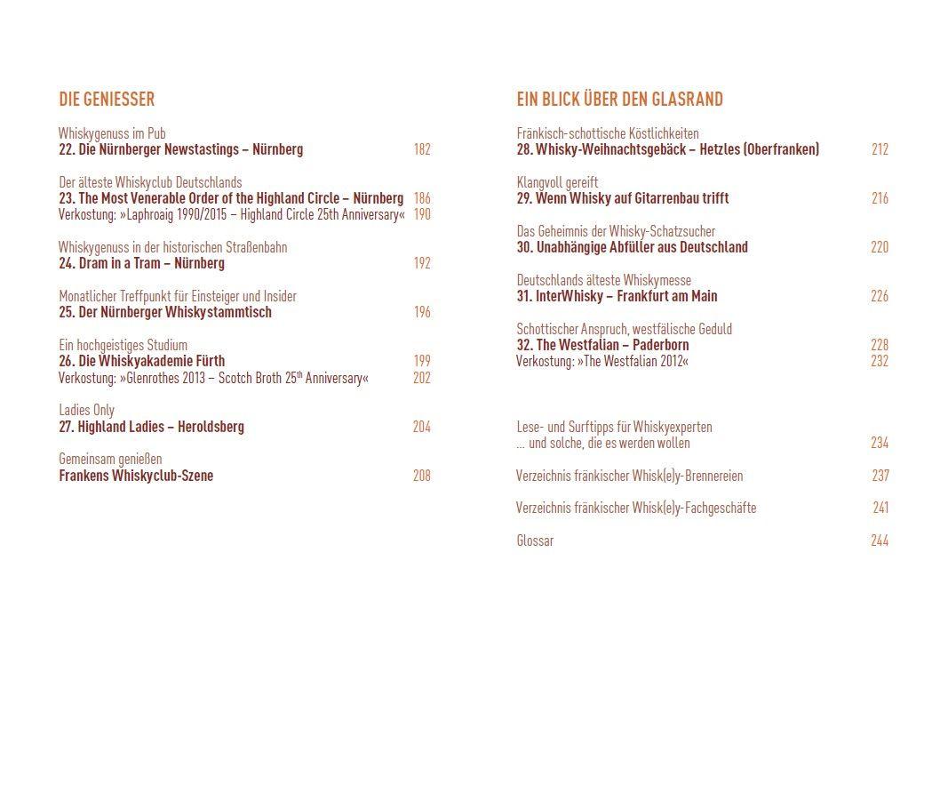Beispielinhalt (Bild) Whiskyland Franken - Die Macher. Die Genießer. Die Botschafter (Neuauflage)