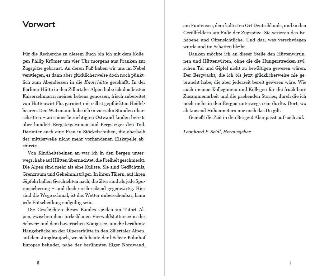 Beispielinhalt (Bild) Tatort Alpen