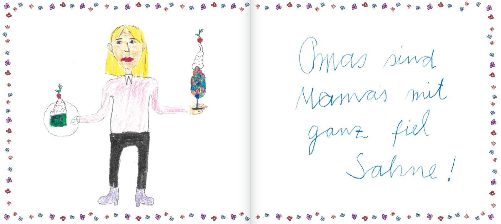 Beispielinhalt (Bild) Omas sind für Verwönung zustendig