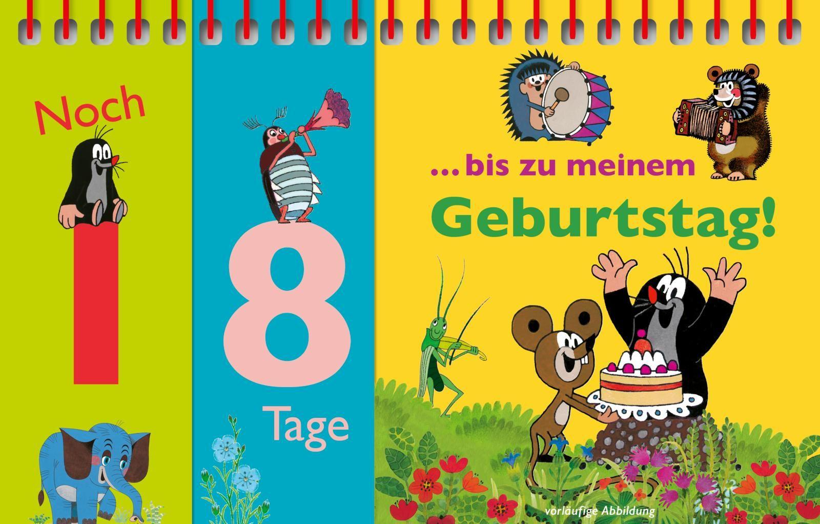 Beispielinhalt (Bild) Der kleine Maulwurf Countdown für die Kita