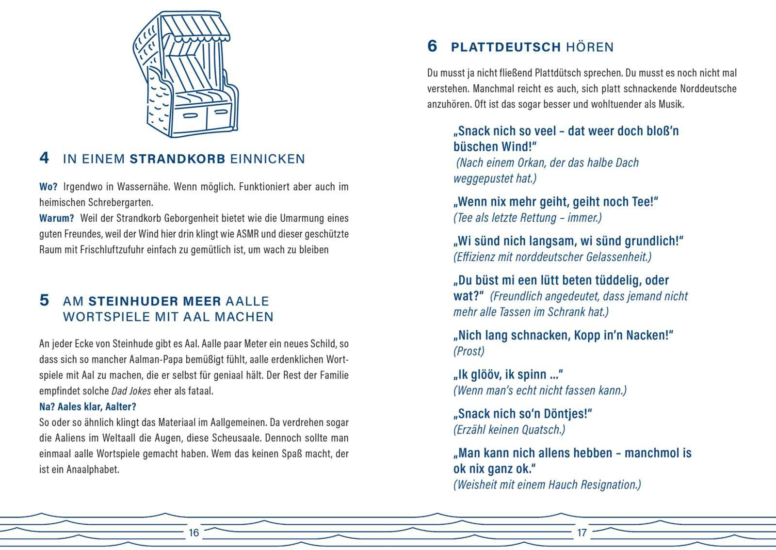 Beispielinhalt (Bild) Die MOIN Bucket List