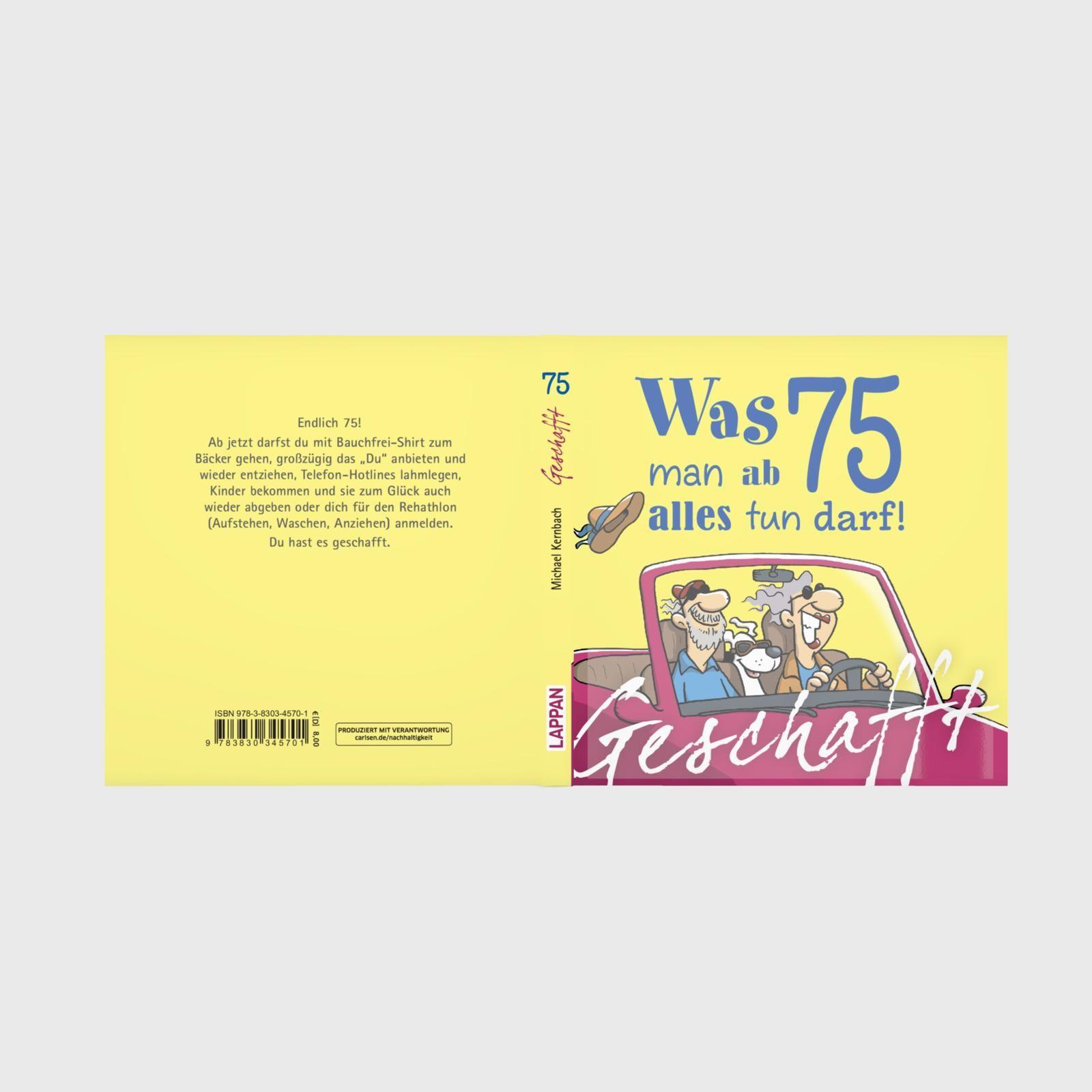 Beispielinhalt (Bild) Geschafft: Was man ab 75 alles tun darf!