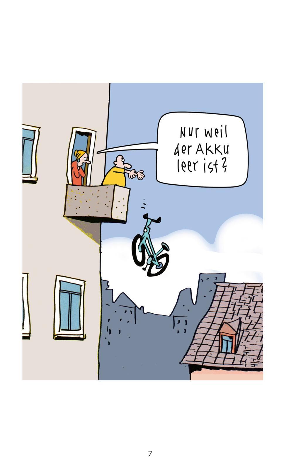 Beispielinhalt (Bild) Überleben auf dem E-Bike