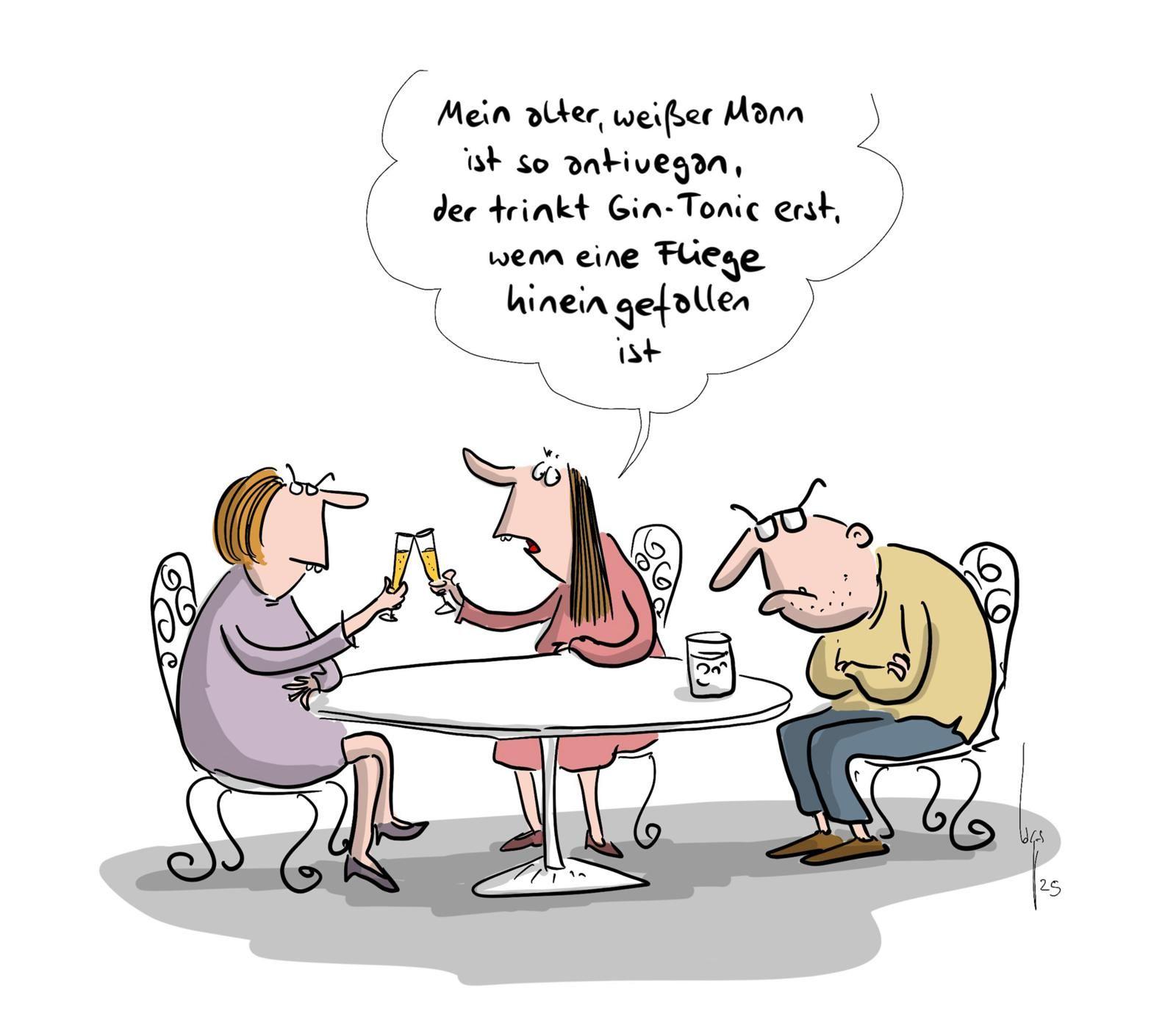 Beispielinhalt (Bild) Das ist die Gnade der frühen Geburt