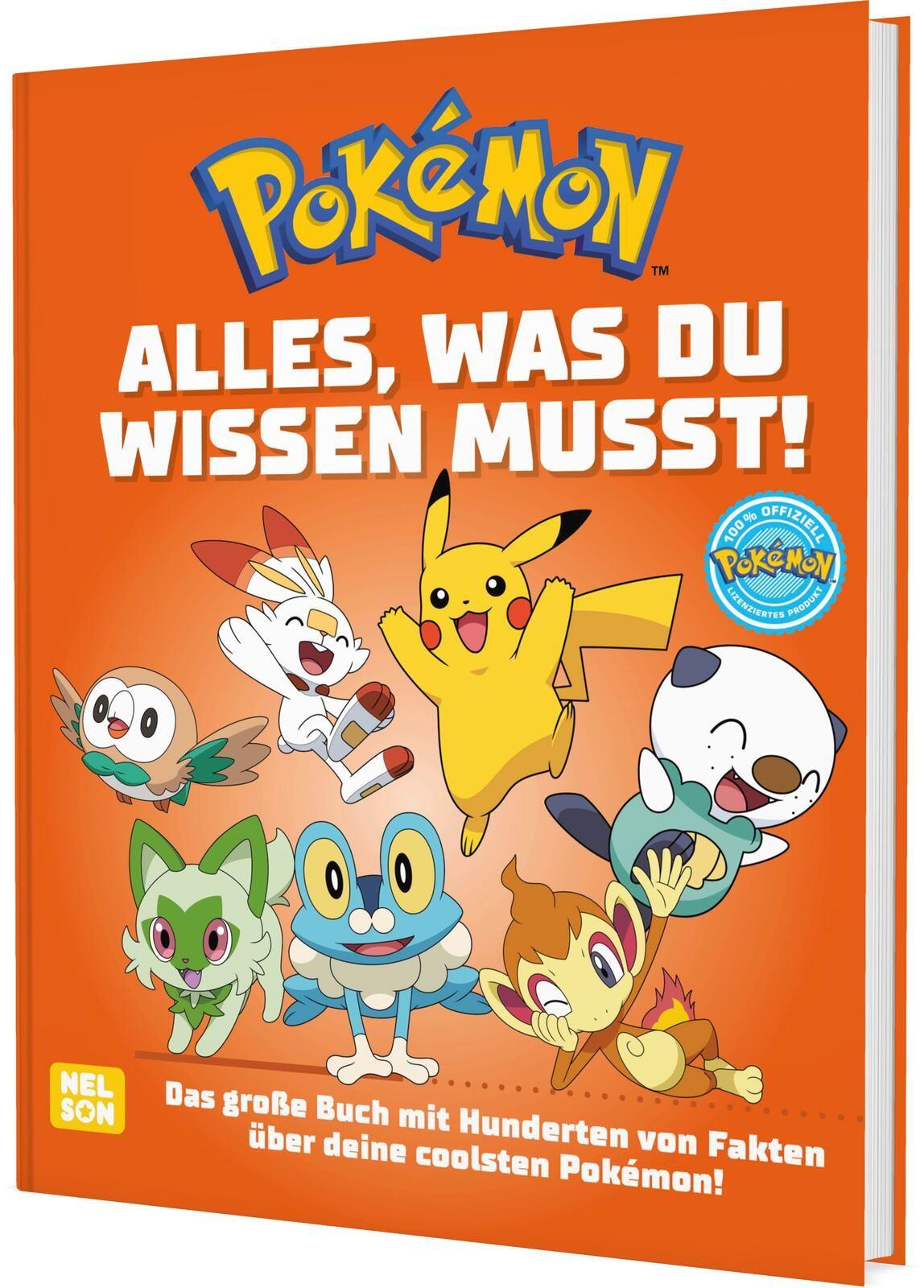 Vorderes Coverbild Pokémon Handbuch: Pokémon: Alles, was du wissen musst